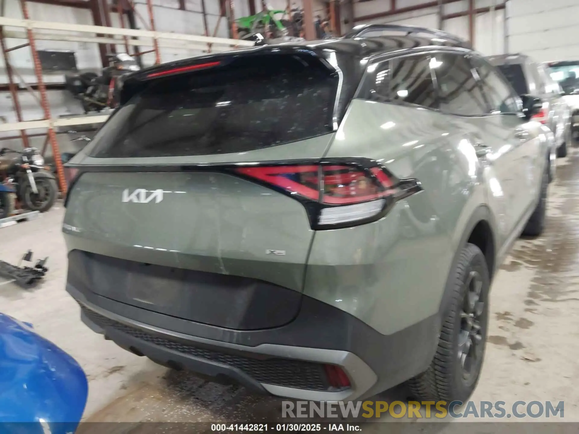 16 Фотография поврежденного автомобиля 5XYK7CAF2PG124221 KIA SPORTAGE 2023