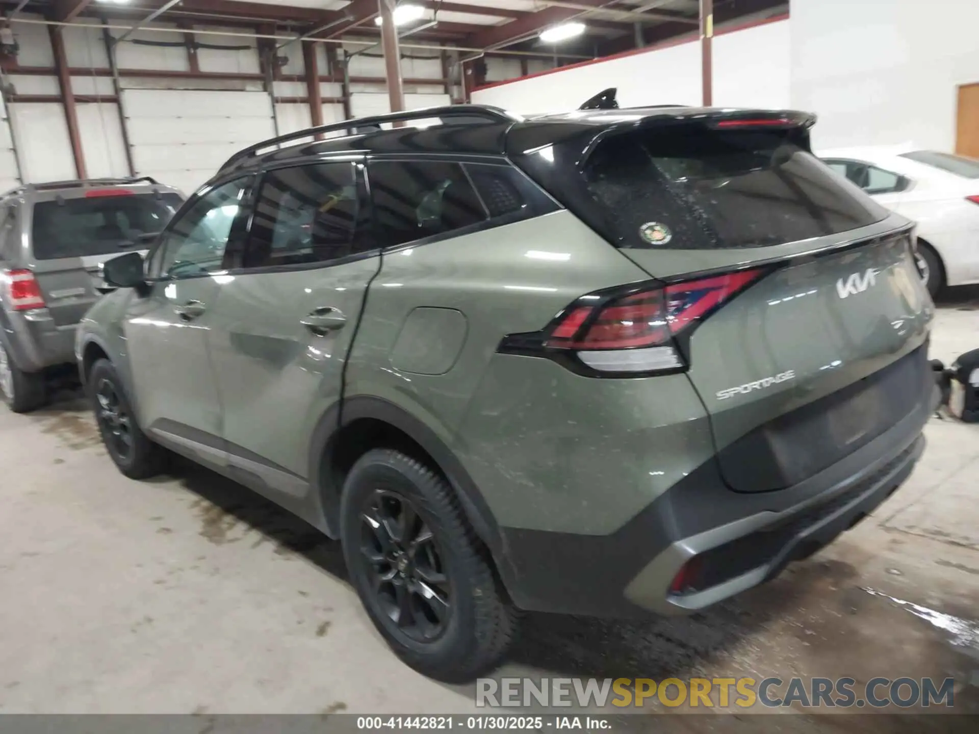 3 Фотография поврежденного автомобиля 5XYK7CAF2PG124221 KIA SPORTAGE 2023