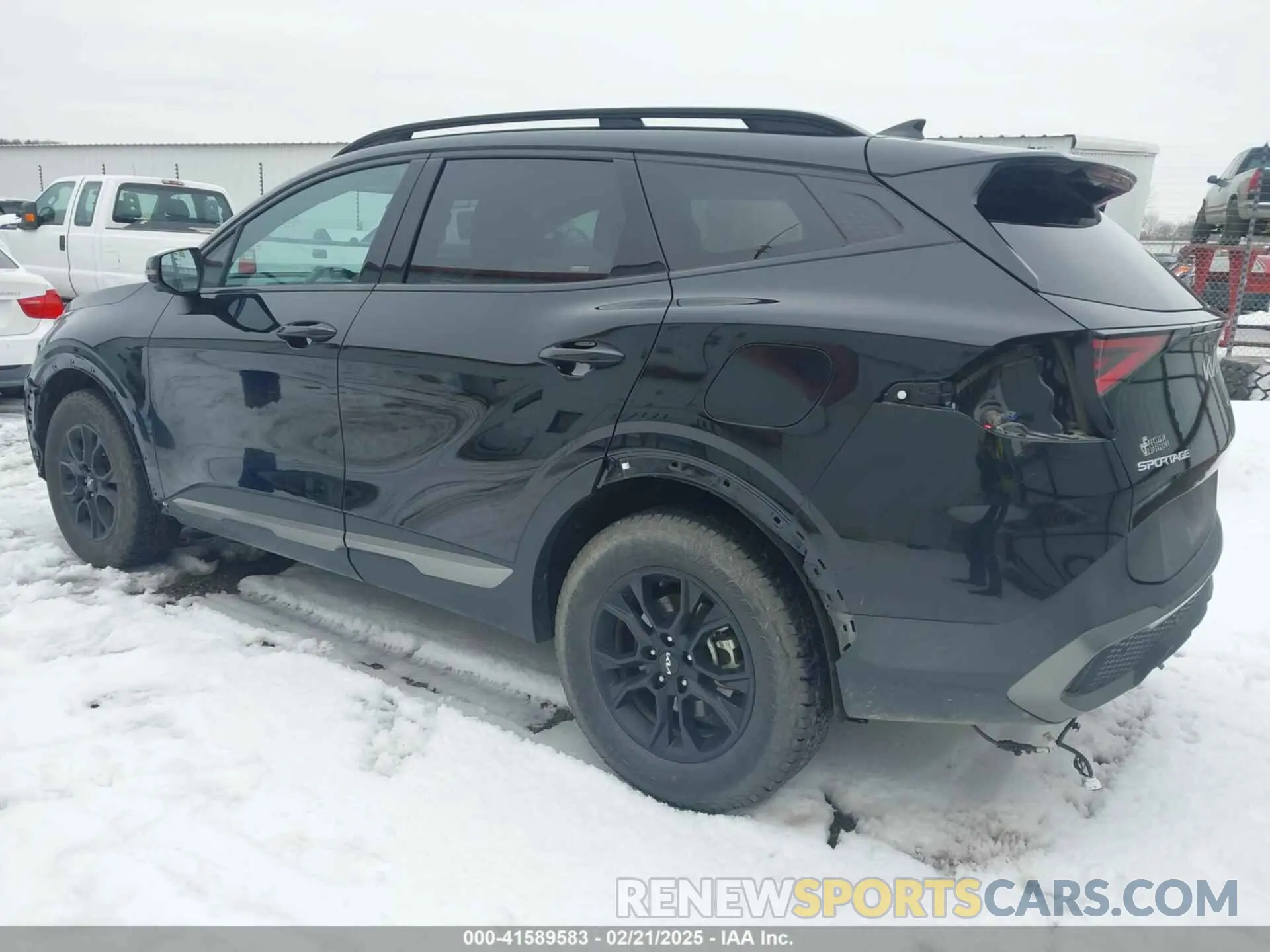 3 Фотография поврежденного автомобиля 5XYK7CAFXPG136150 KIA SPORTAGE 2023