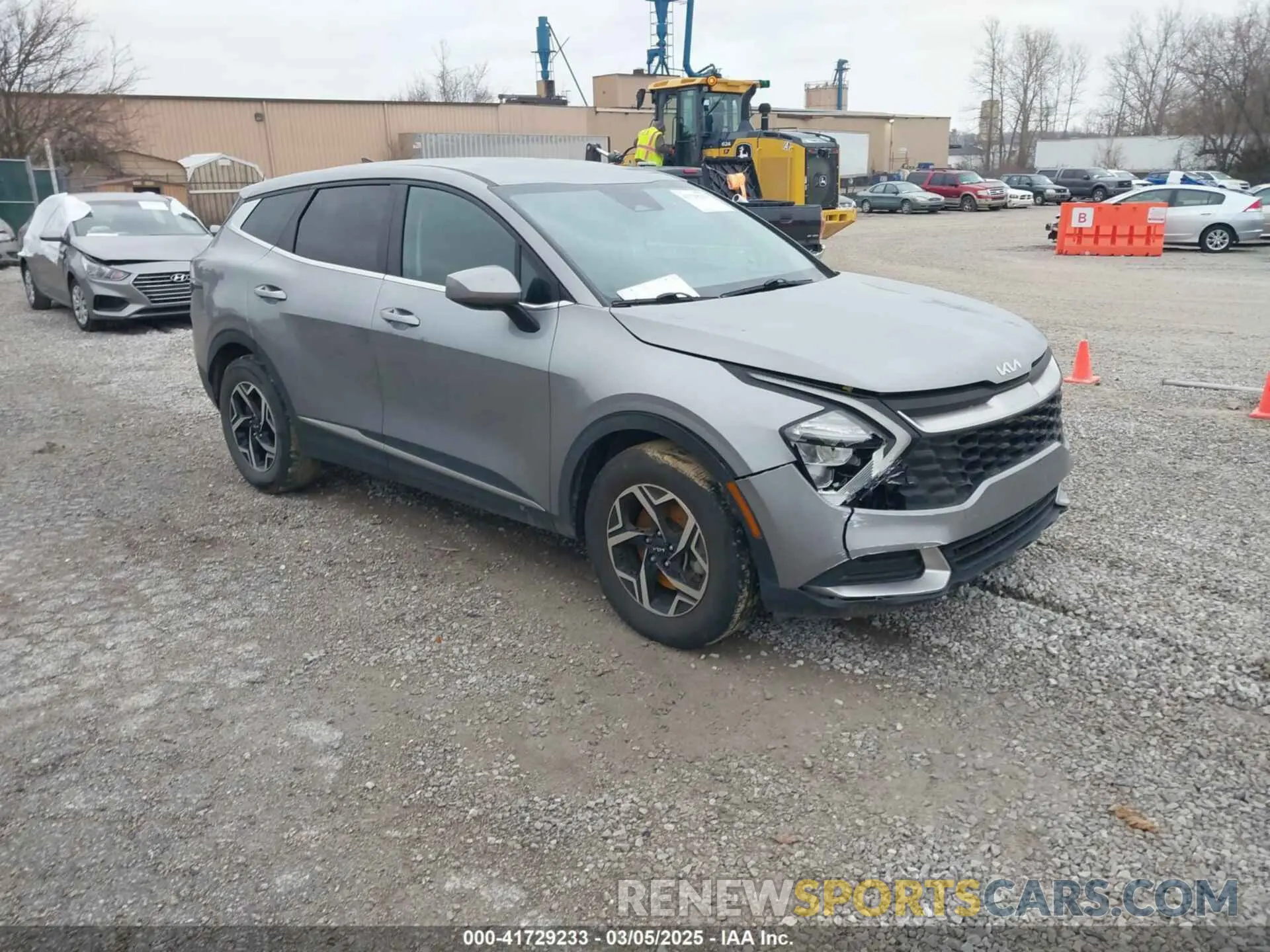 1 Фотография поврежденного автомобиля KNDPU3AF8P7034079 KIA SPORTAGE 2023