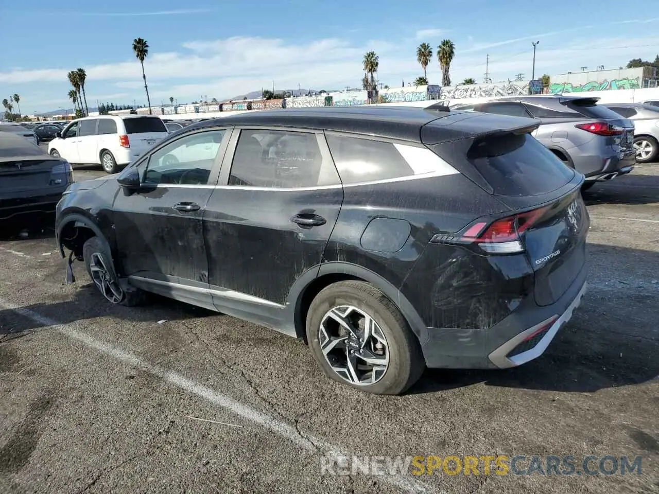 2 Фотография поврежденного автомобиля KNDPUCAF2P7093533 KIA SPORTAGE 2023