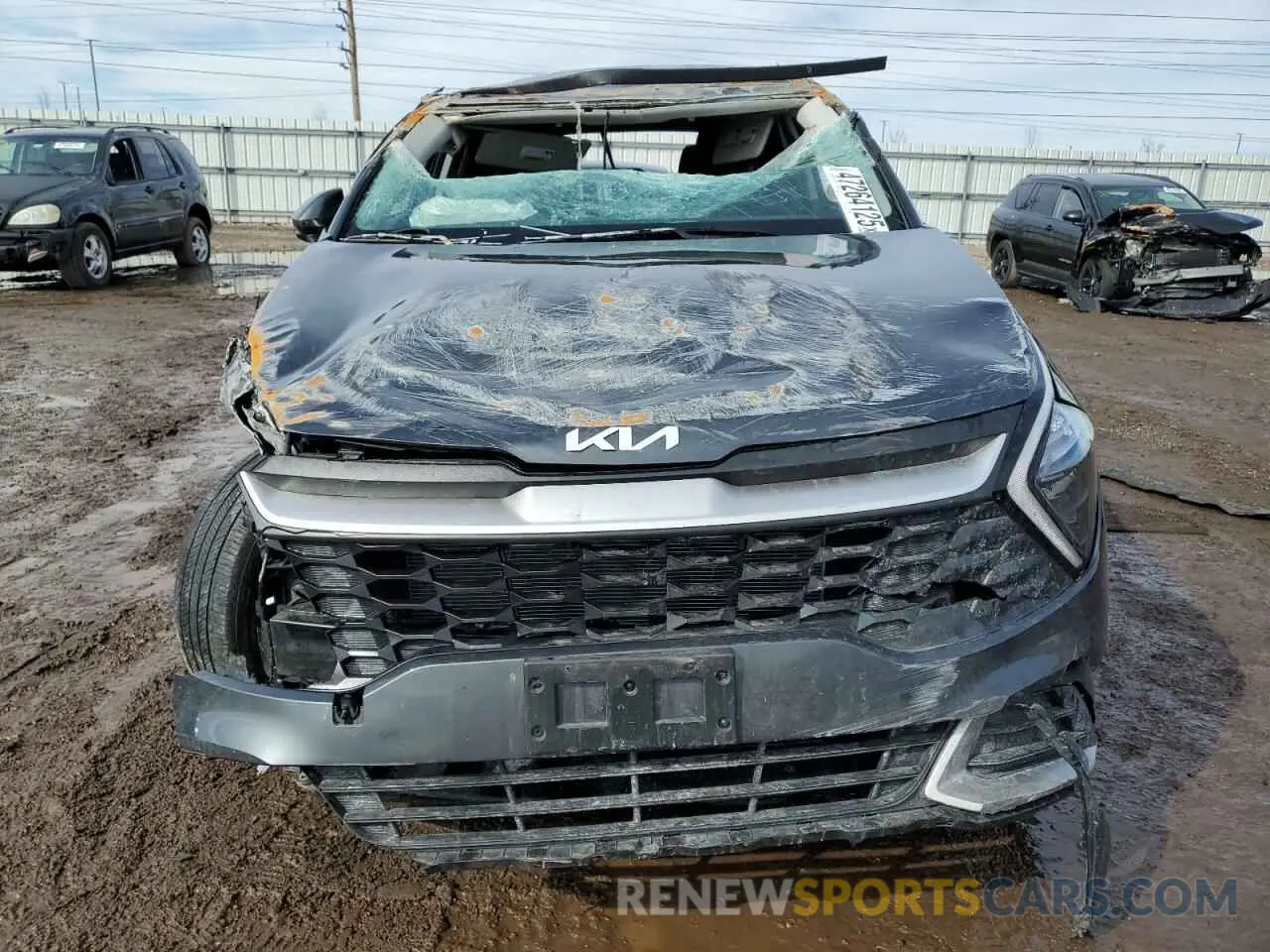 5 Photograph of a damaged car KNDPUCAF4P7205104 KIA SPORTAGE 2023