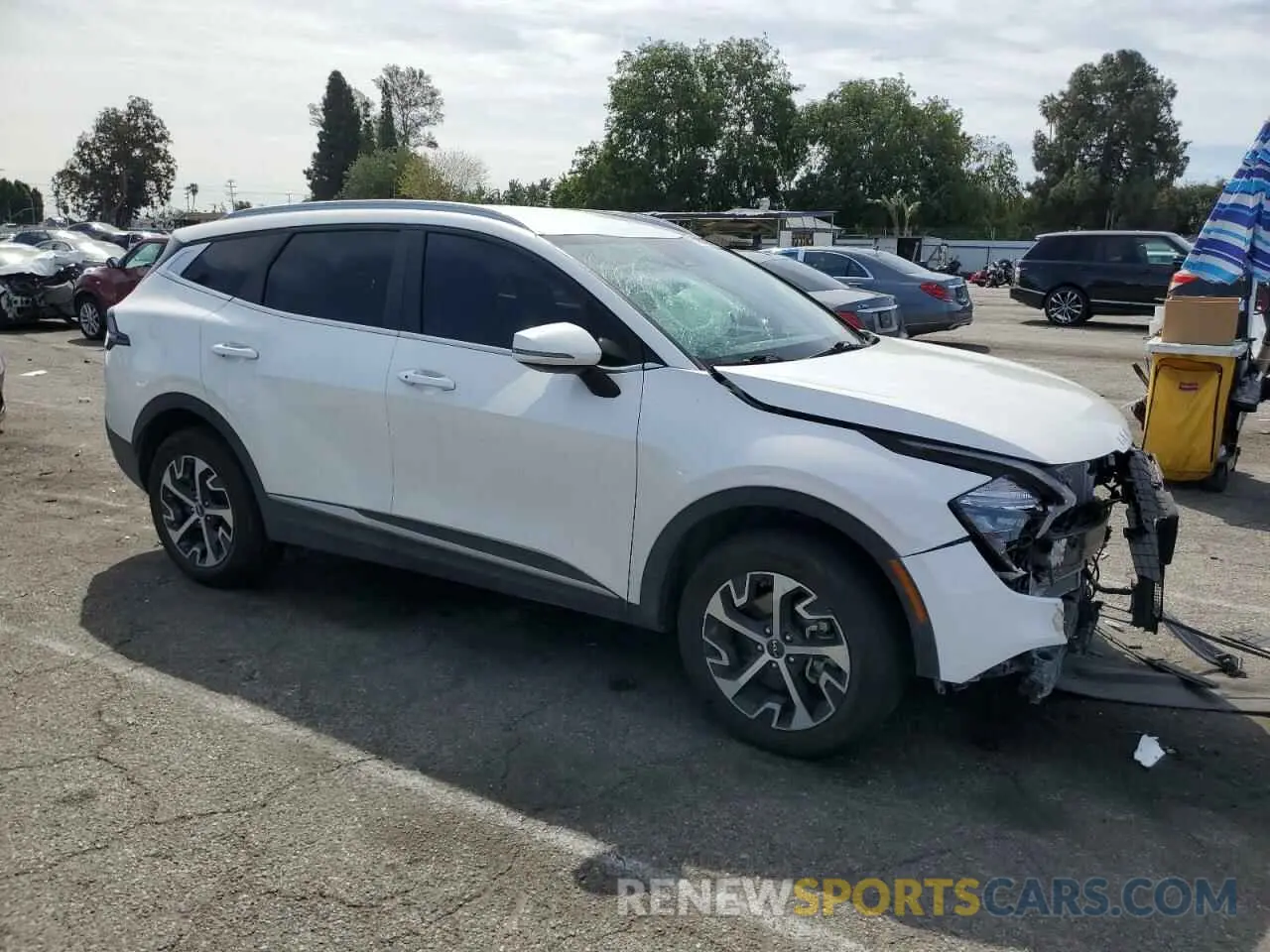 4 Фотография поврежденного автомобиля KNDPVCAG5P7020968 KIA SPORTAGE 2023