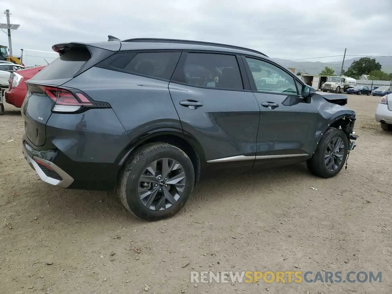 3 Фотография поврежденного автомобиля KNDPXCAG1P7021044 KIA SPORTAGE 2023