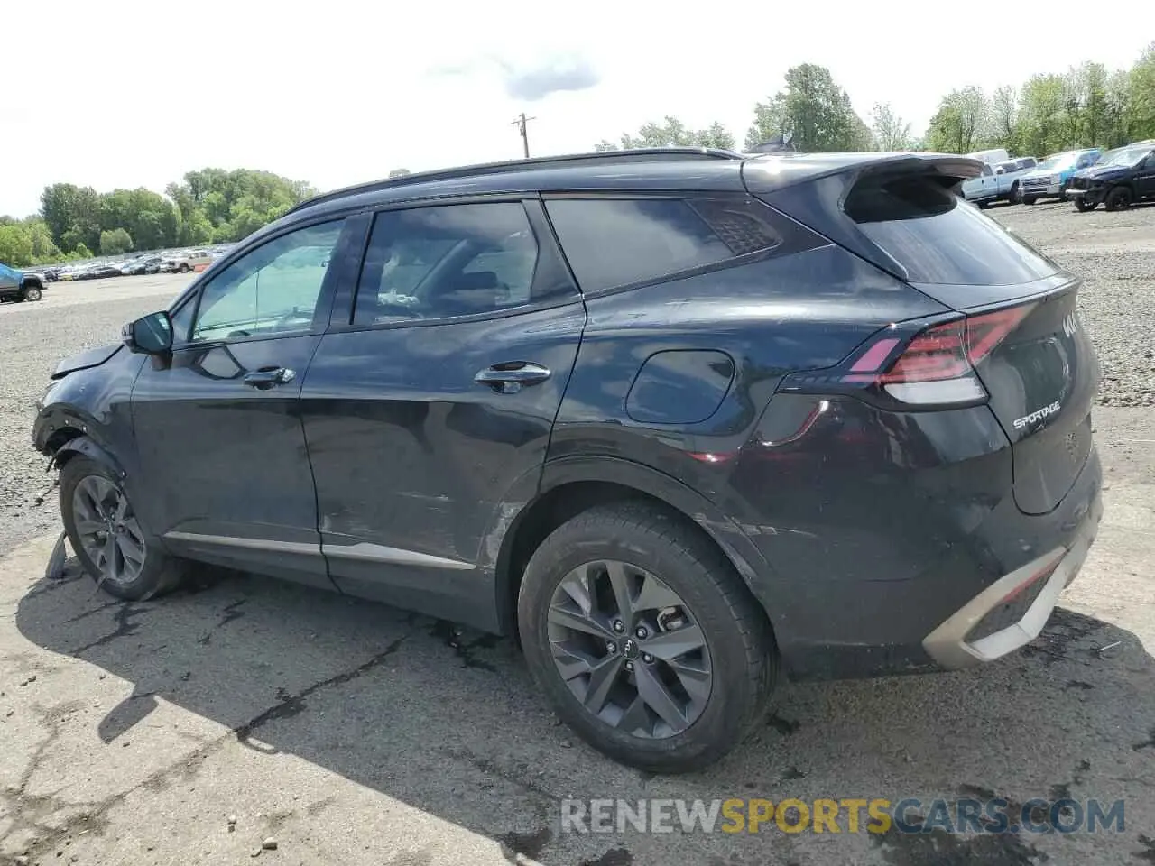 2 Photograph of a damaged car KNDPXCAG6P7020522 KIA SPORTAGE 2023