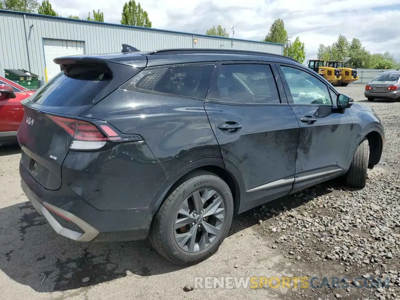 3 Photograph of a damaged car KNDPXCAG6P7020522 KIA SPORTAGE 2023