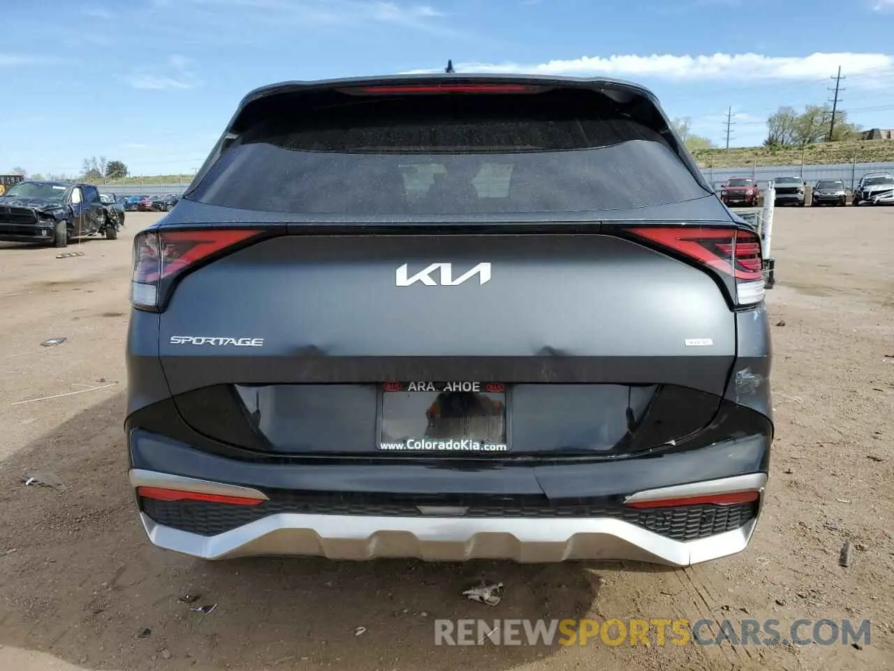 6 Photograph of a damaged car KNDPXCAG9P7038416 KIA SPORTAGE 2023