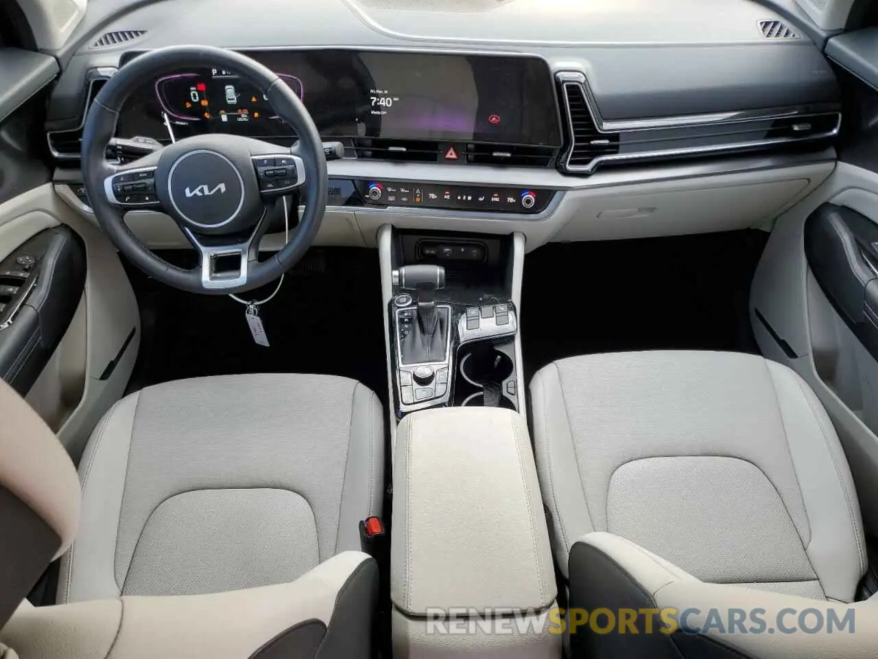 8 Фотография поврежденного автомобиля 5XYK33DF0RG181740 KIA SPORTAGE 2024