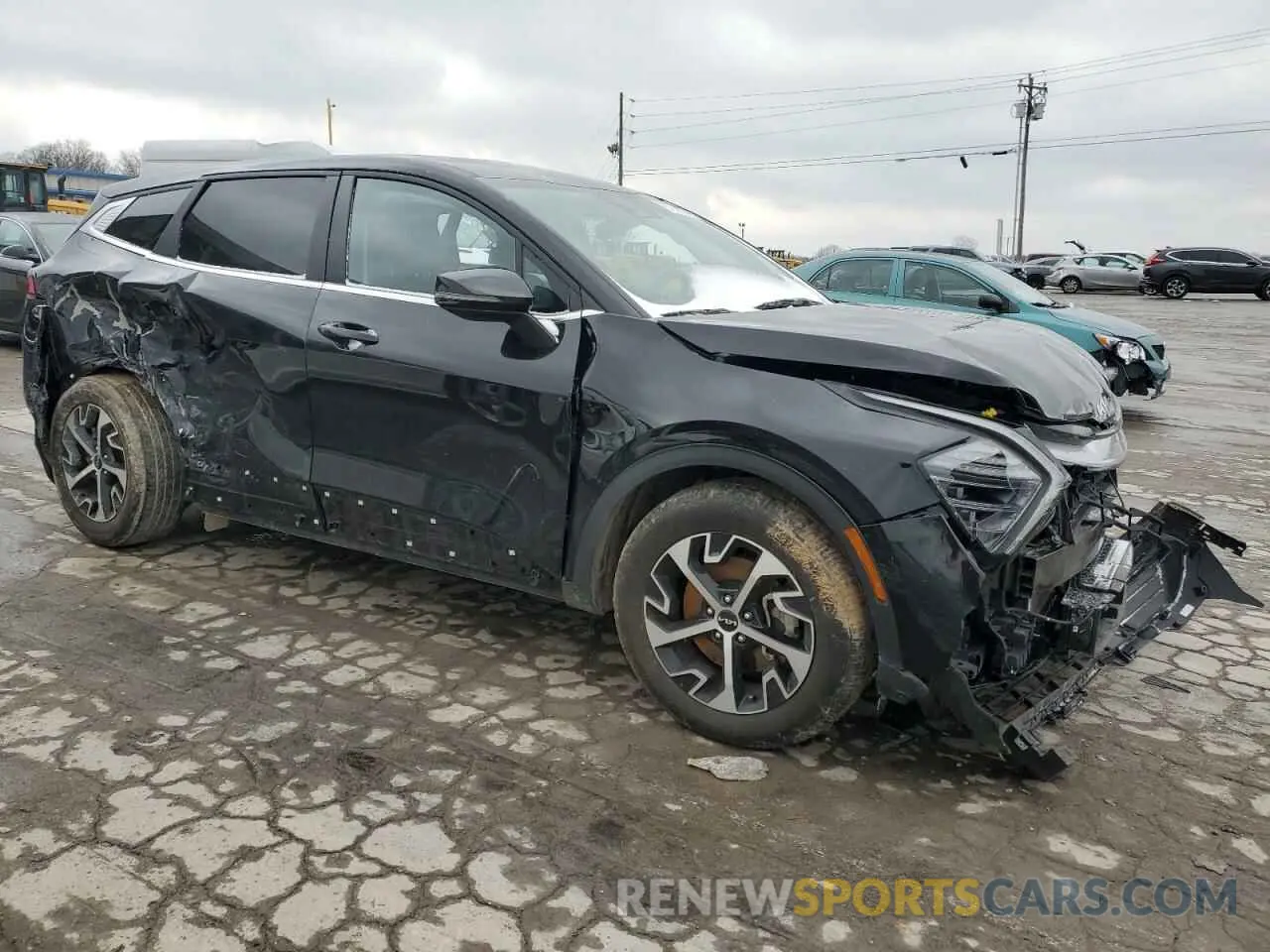 4 Фотография поврежденного автомобиля 5XYK33DF4RG140401 KIA SPORTAGE 2024