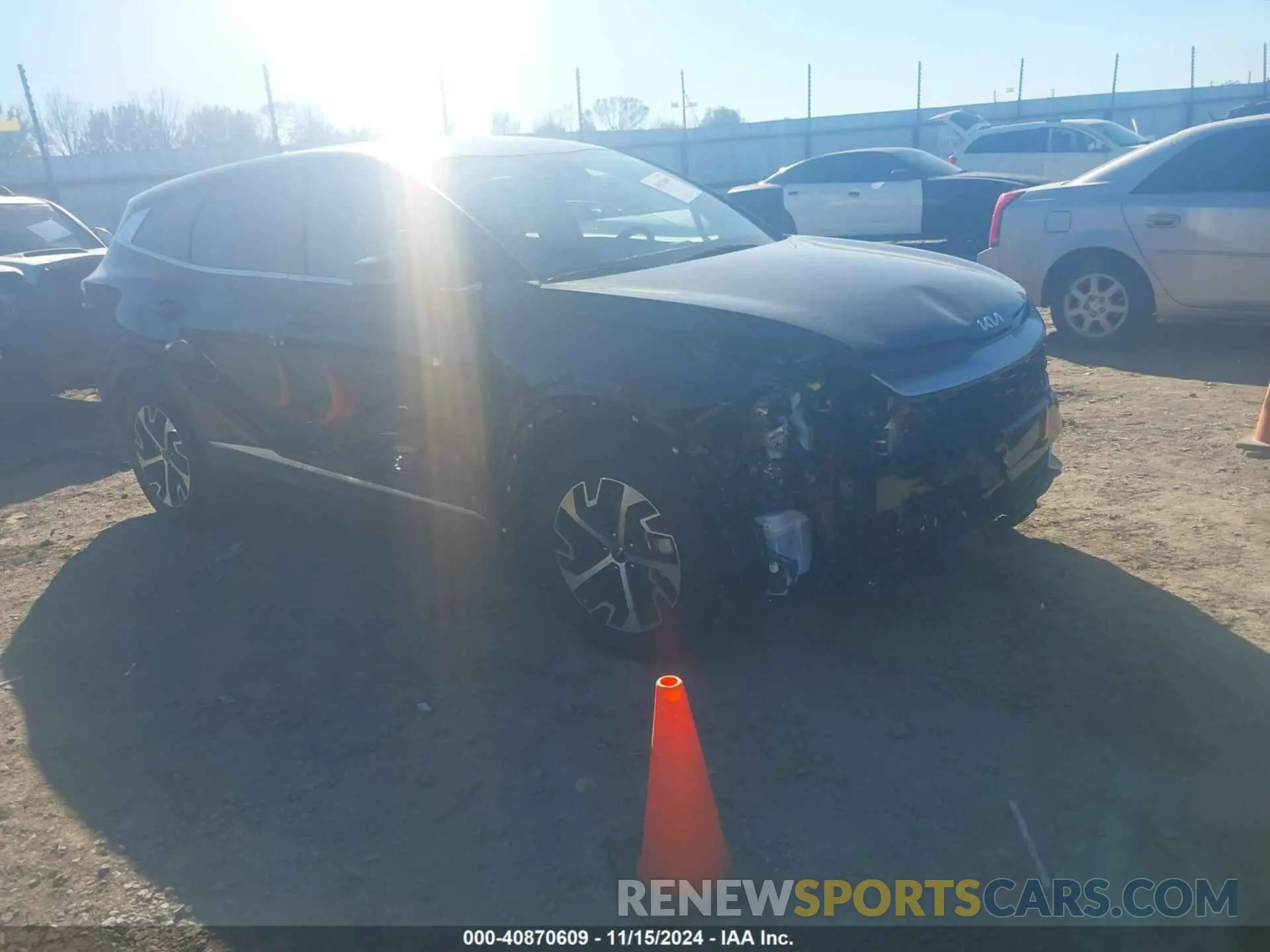 1 Photograph of a damaged car 5XYK33DF4RG217476 KIA SPORTAGE 2024