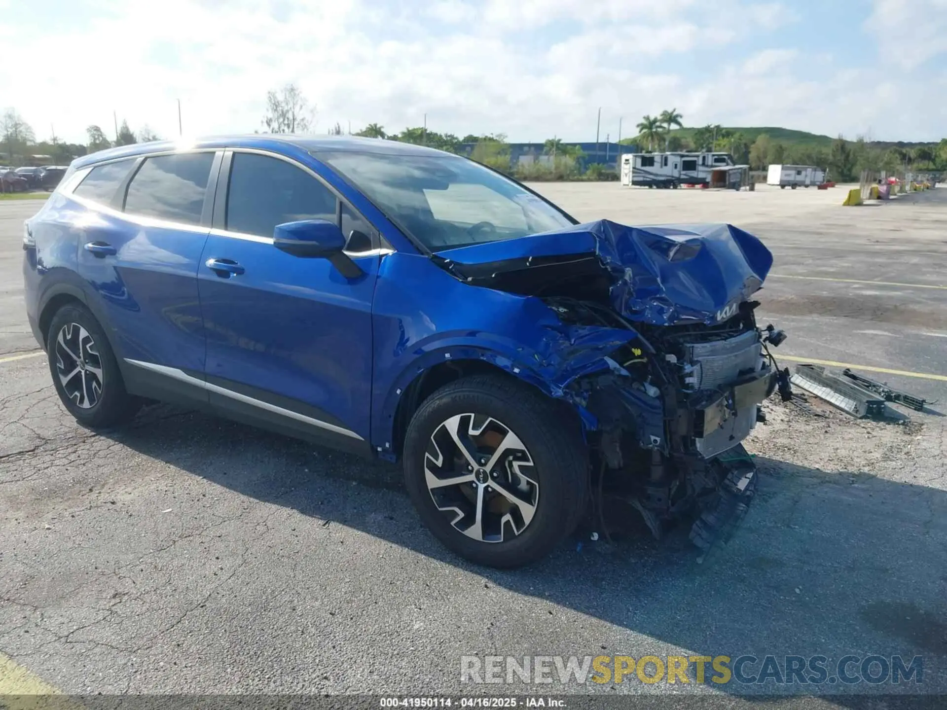 1 Photograph of a damaged car 5XYK33DF6RG219522 KIA SPORTAGE 2024