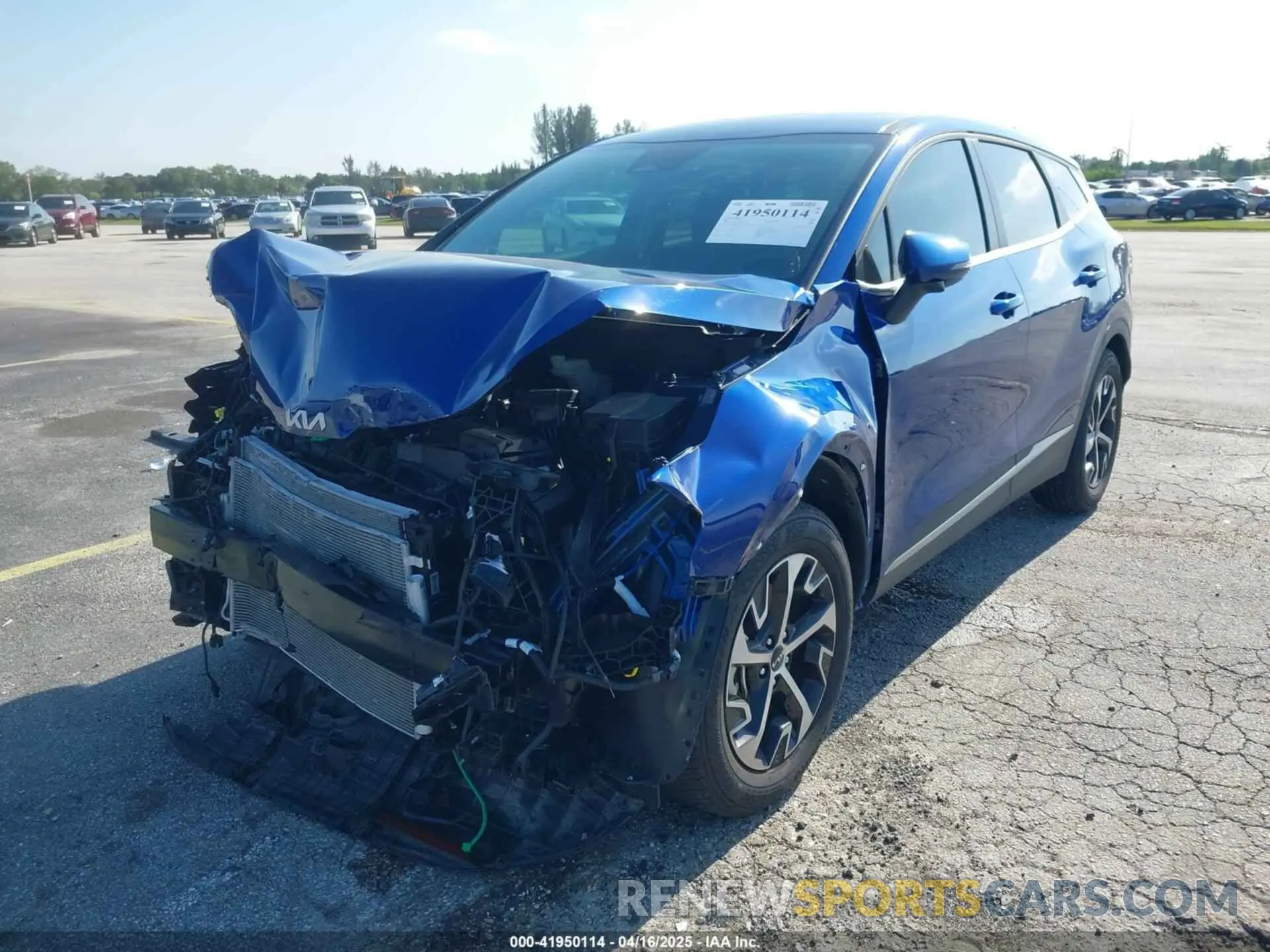 6 Photograph of a damaged car 5XYK33DF6RG219522 KIA SPORTAGE 2024