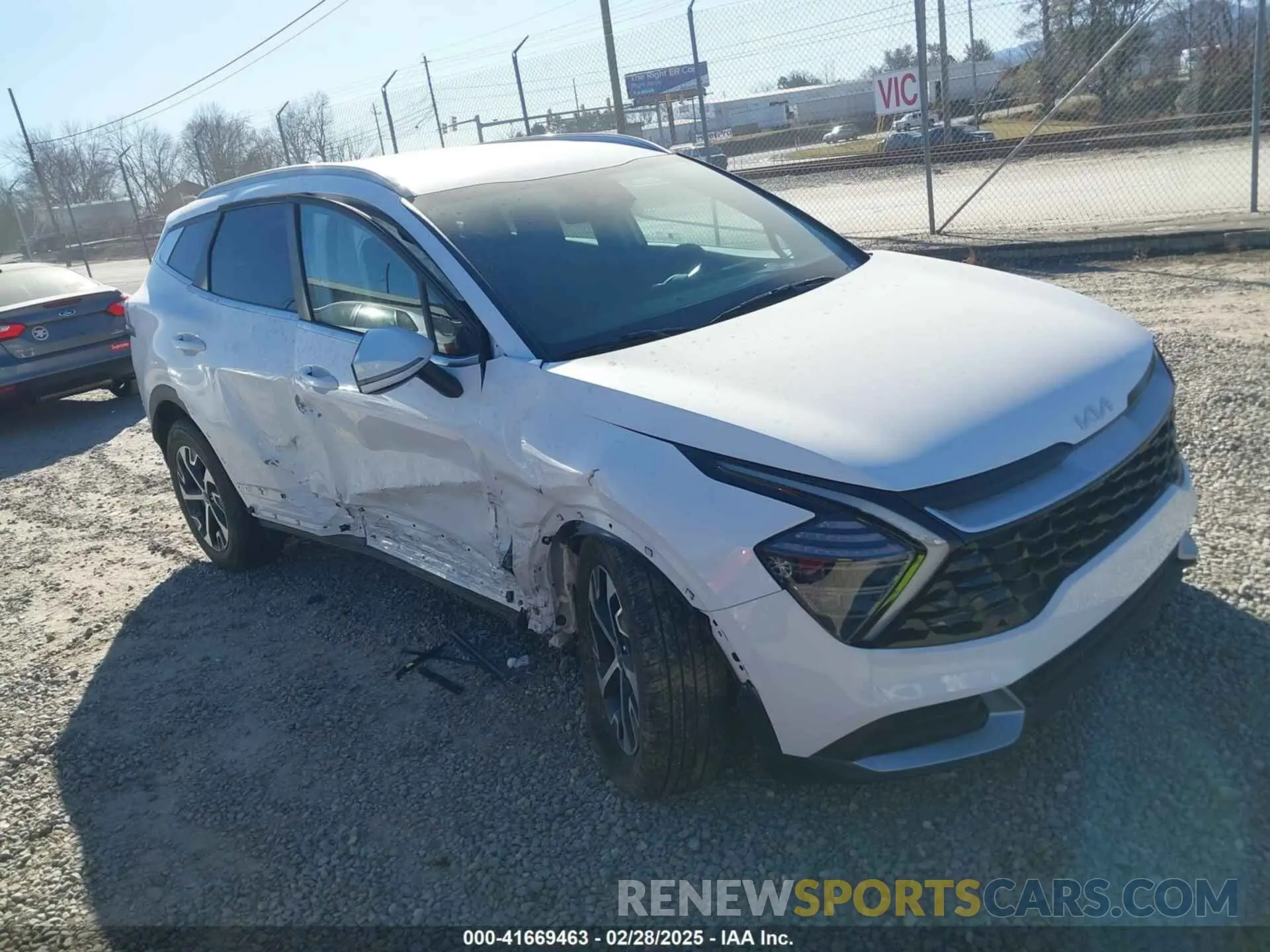 1 Photograph of a damaged car 5XYK3CDF9RG229980 KIA SPORTAGE 2024