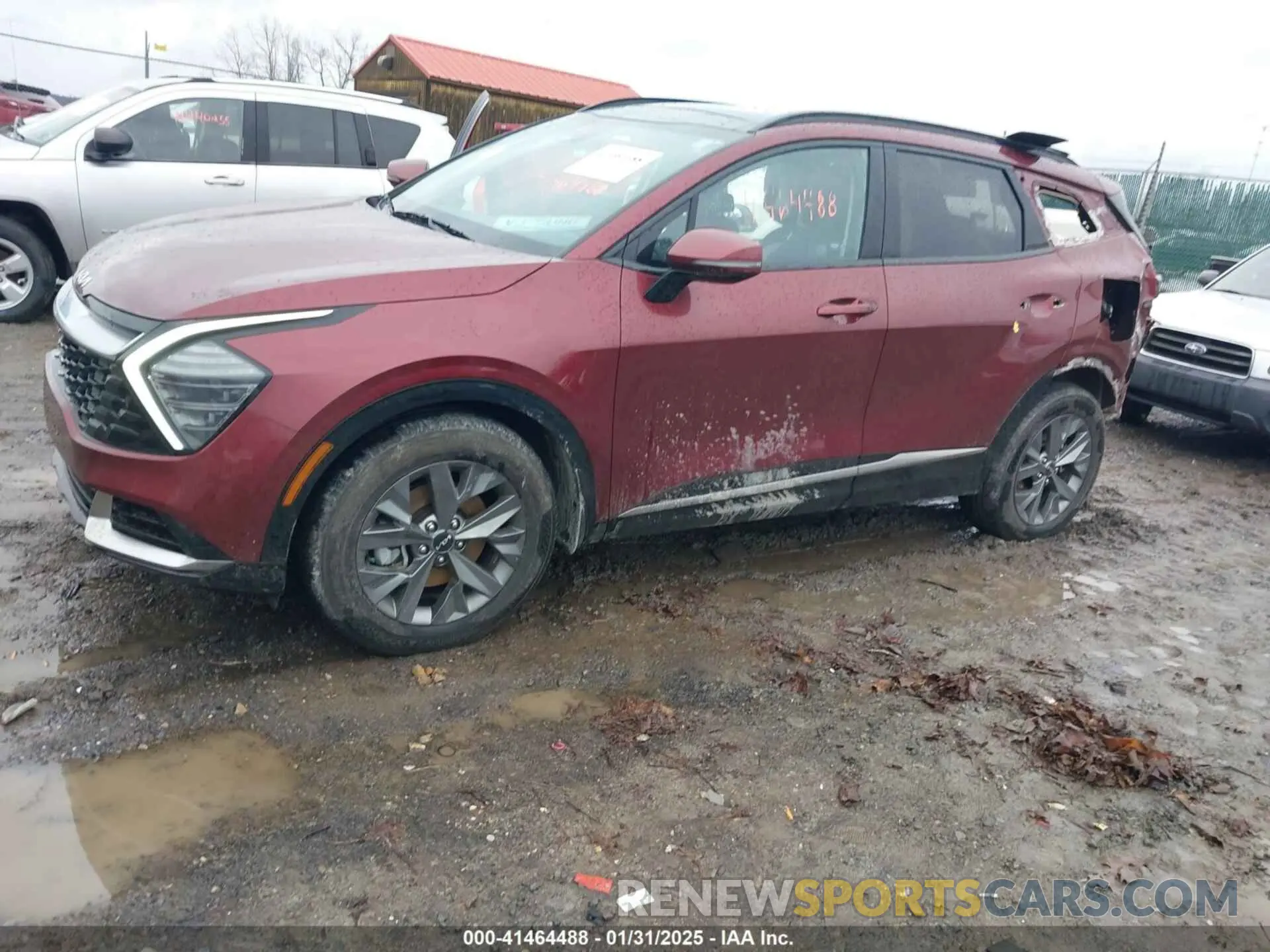 2 Photograph of a damaged car 5XYK43DF7RG209966 KIA SPORTAGE 2024