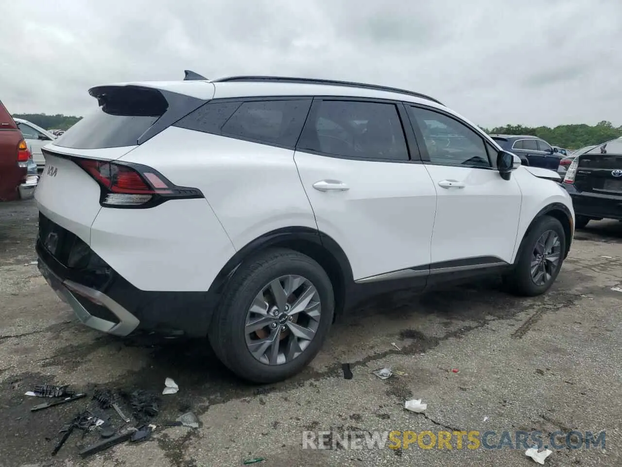 3 Фотография поврежденного автомобиля 5XYK43DF8RG213685 KIA SPORTAGE 2024