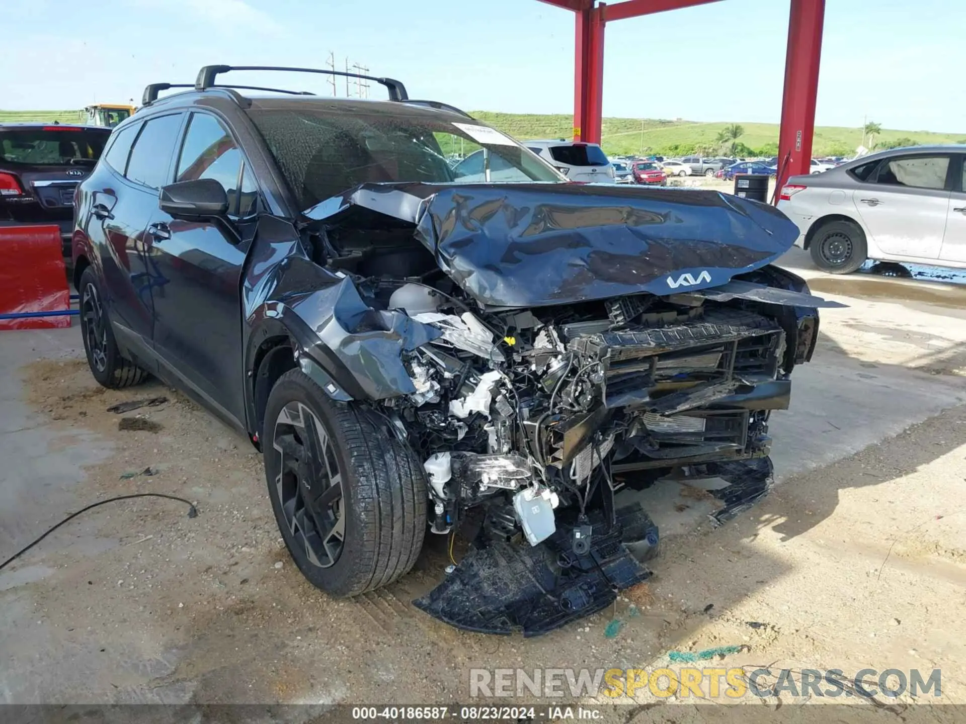 1 Photograph of a damaged car 5XYK53DF7RG145540 KIA SPORTAGE 2024