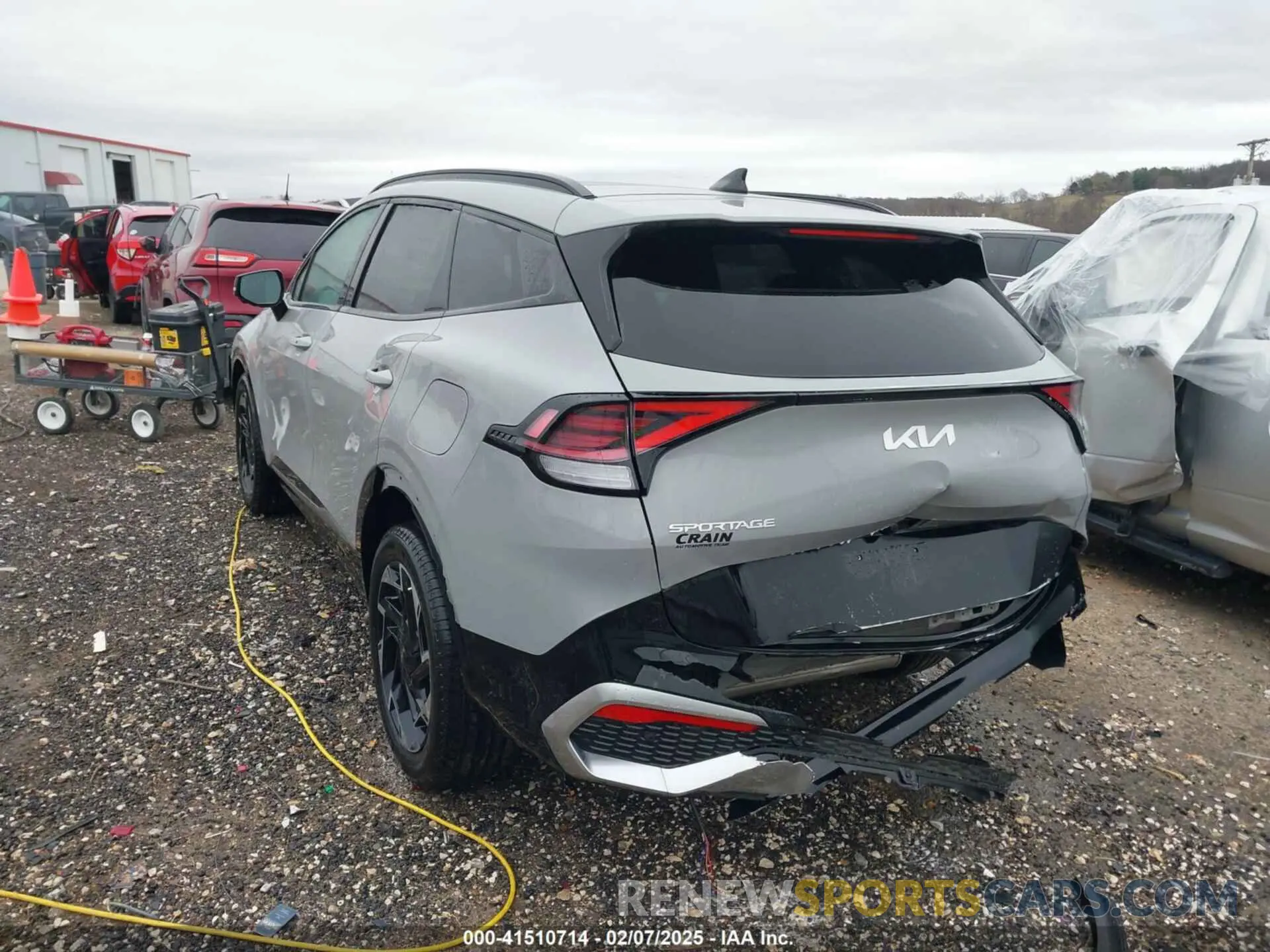 3 Photograph of a damaged car 5XYK53DF8RG203459 KIA SPORTAGE 2024