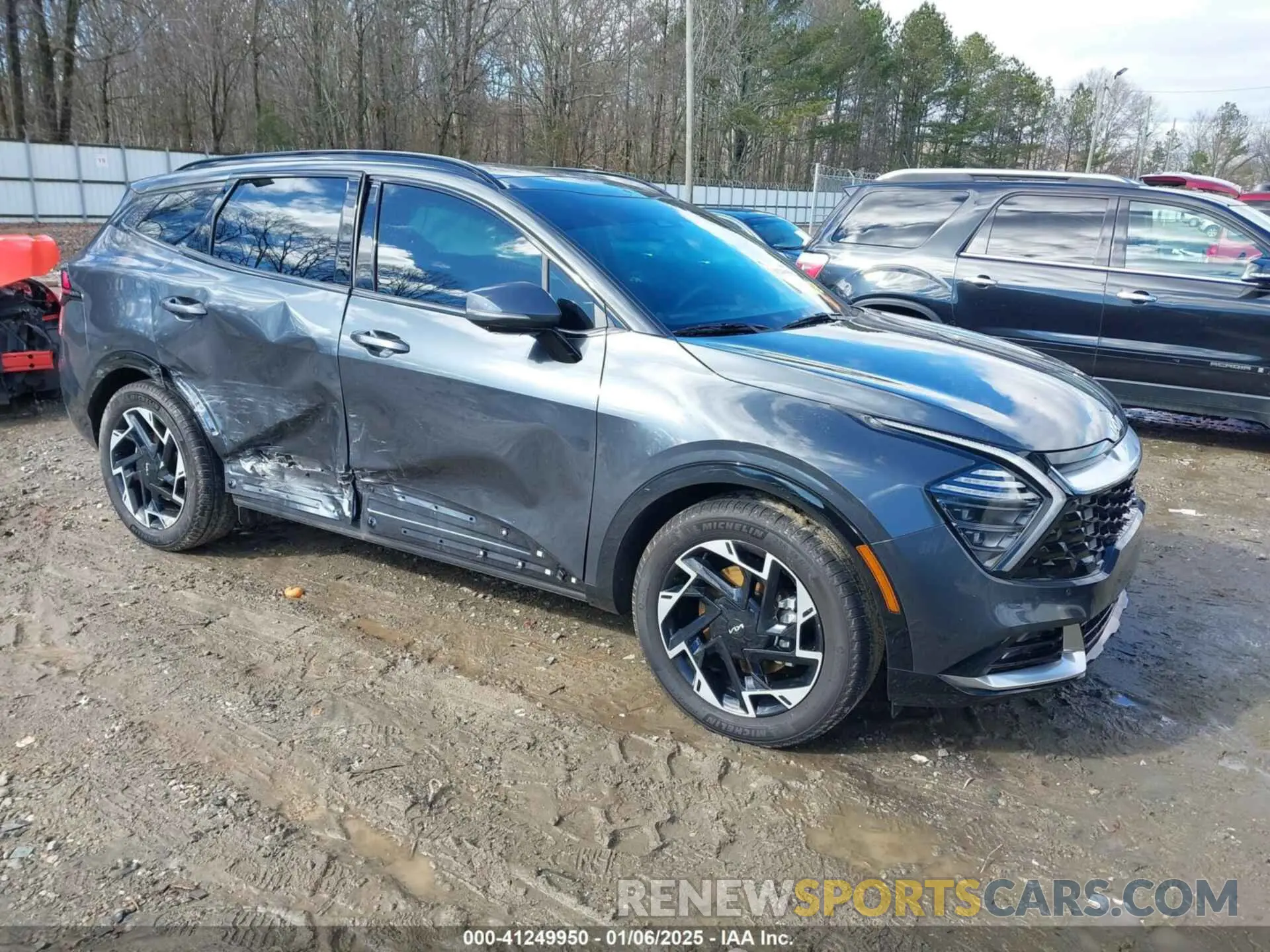 1 Photograph of a damaged car 5XYK53DFXRG176698 KIA SPORTAGE 2024