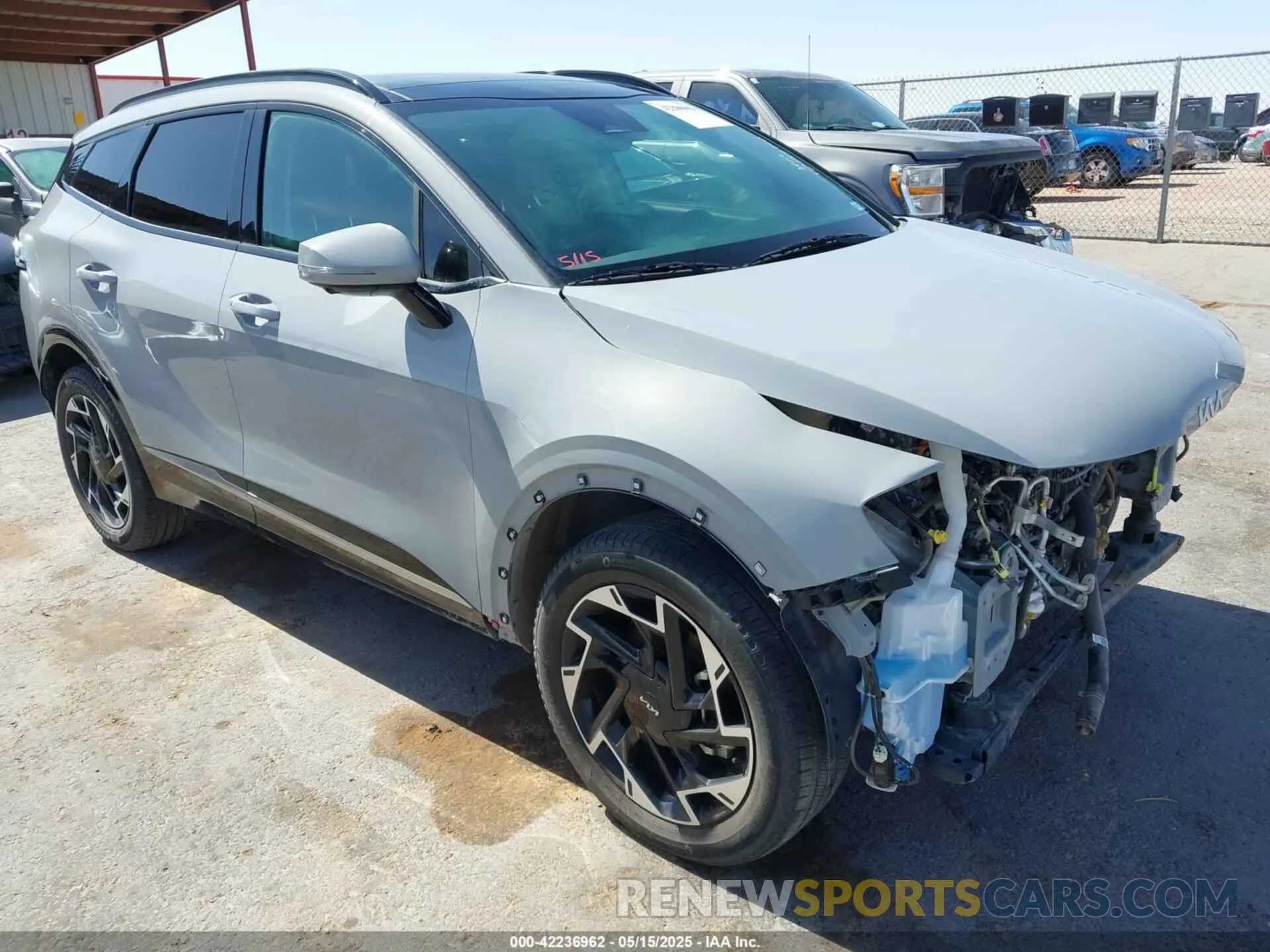 1 Фотография поврежденного автомобиля 5XYK5CDF1RG143931 KIA SPORTAGE 2024