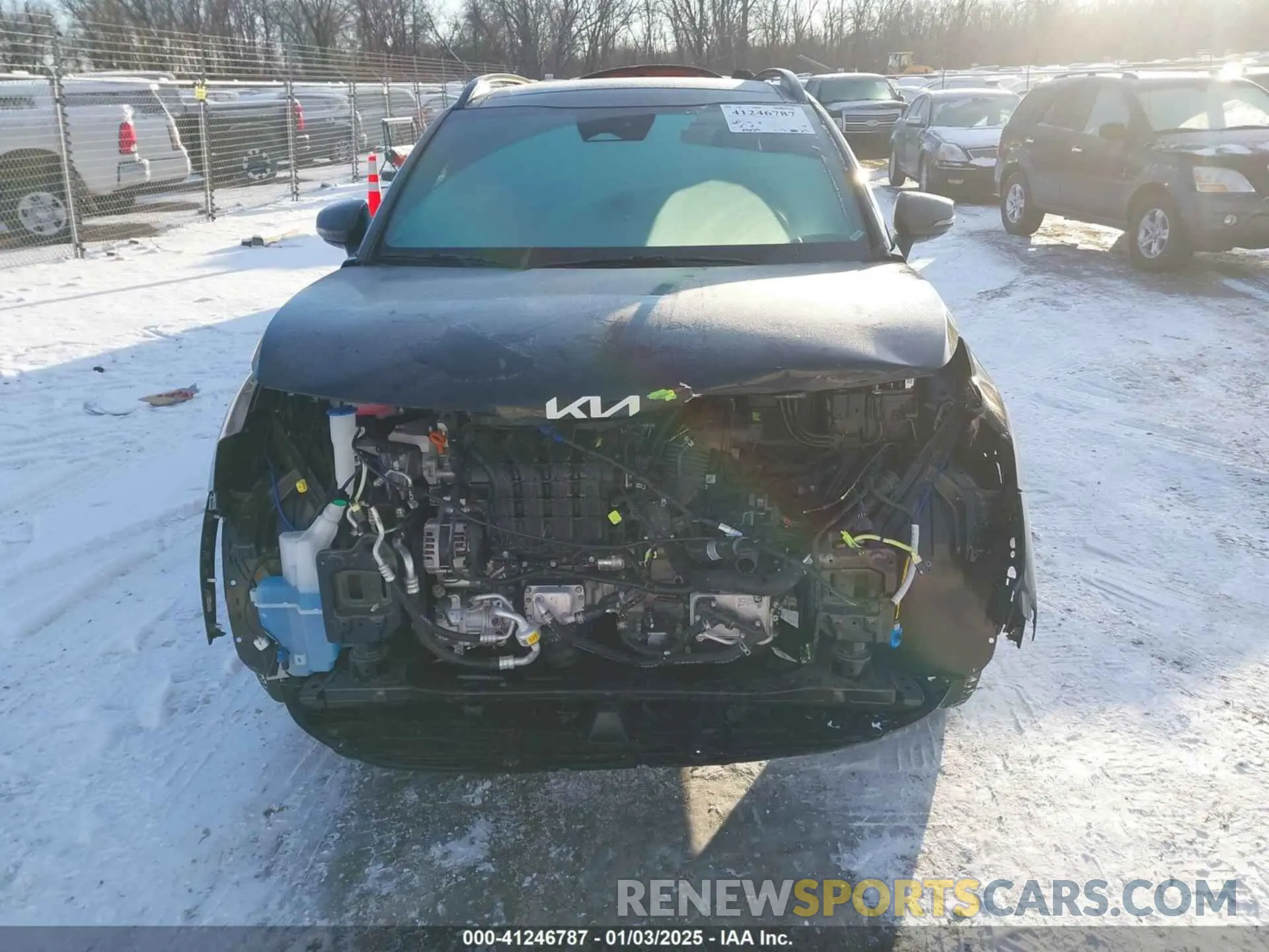 12 Photograph of a damaged car 5XYK6CDF4RG187659 KIA SPORTAGE 2024