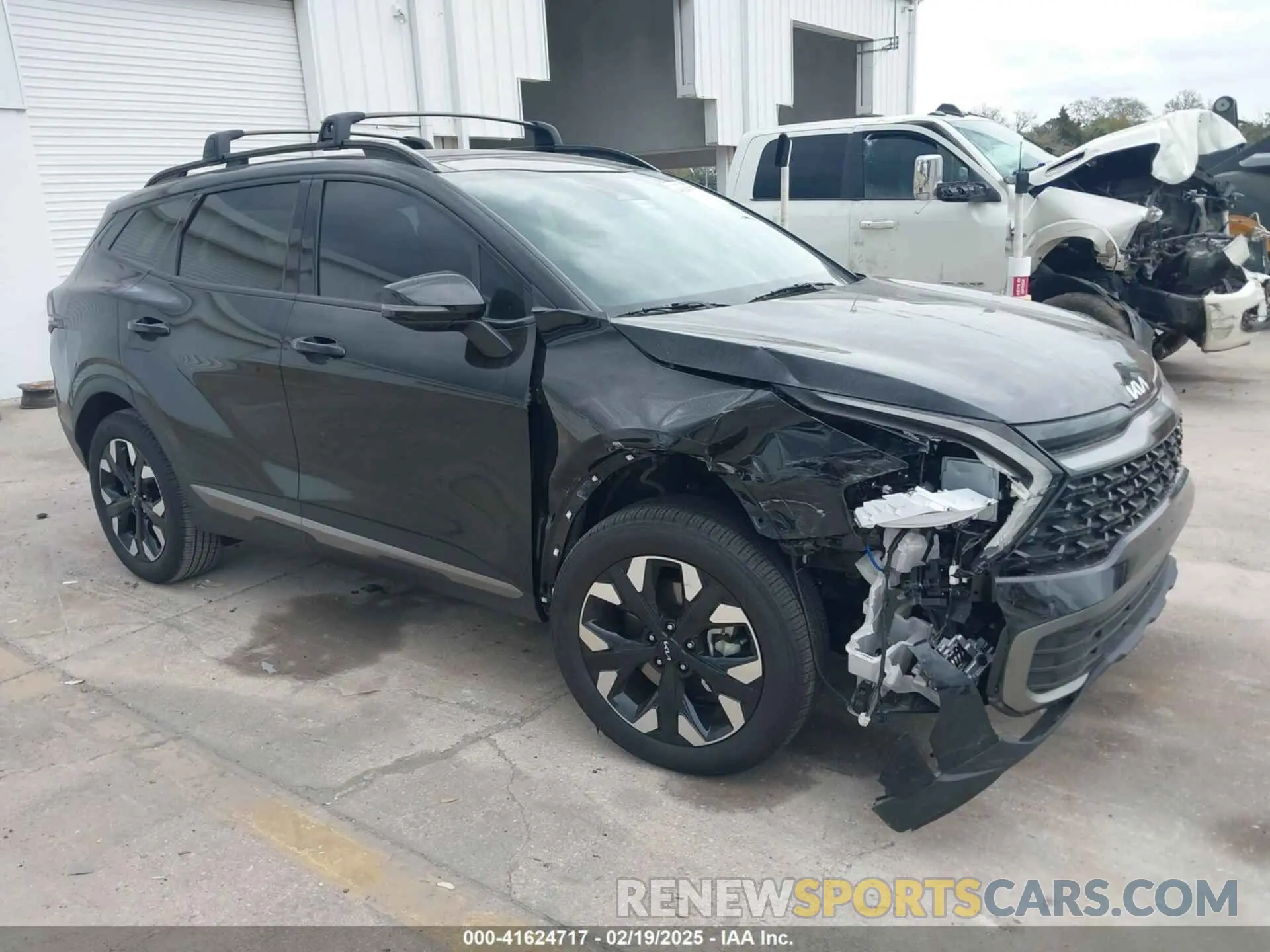 1 Photograph of a damaged car 5XYK6CDFXRG168078 KIA SPORTAGE 2024
