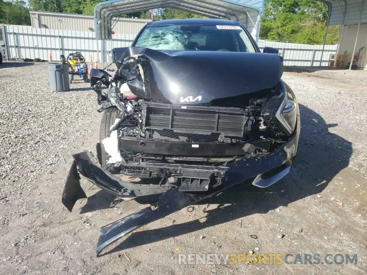 5 Photograph of a damaged car KNDPU3DF2R7285114 KIA SPORTAGE 2024
