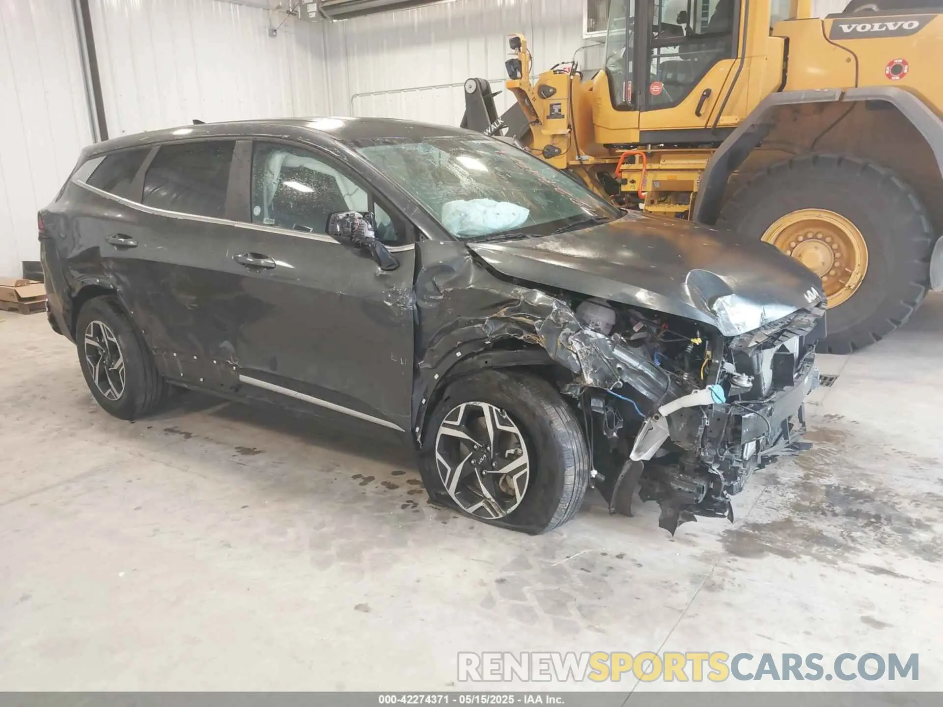 1 Photograph of a damaged car KNDPUCDF4R7296180 KIA SPORTAGE 2024