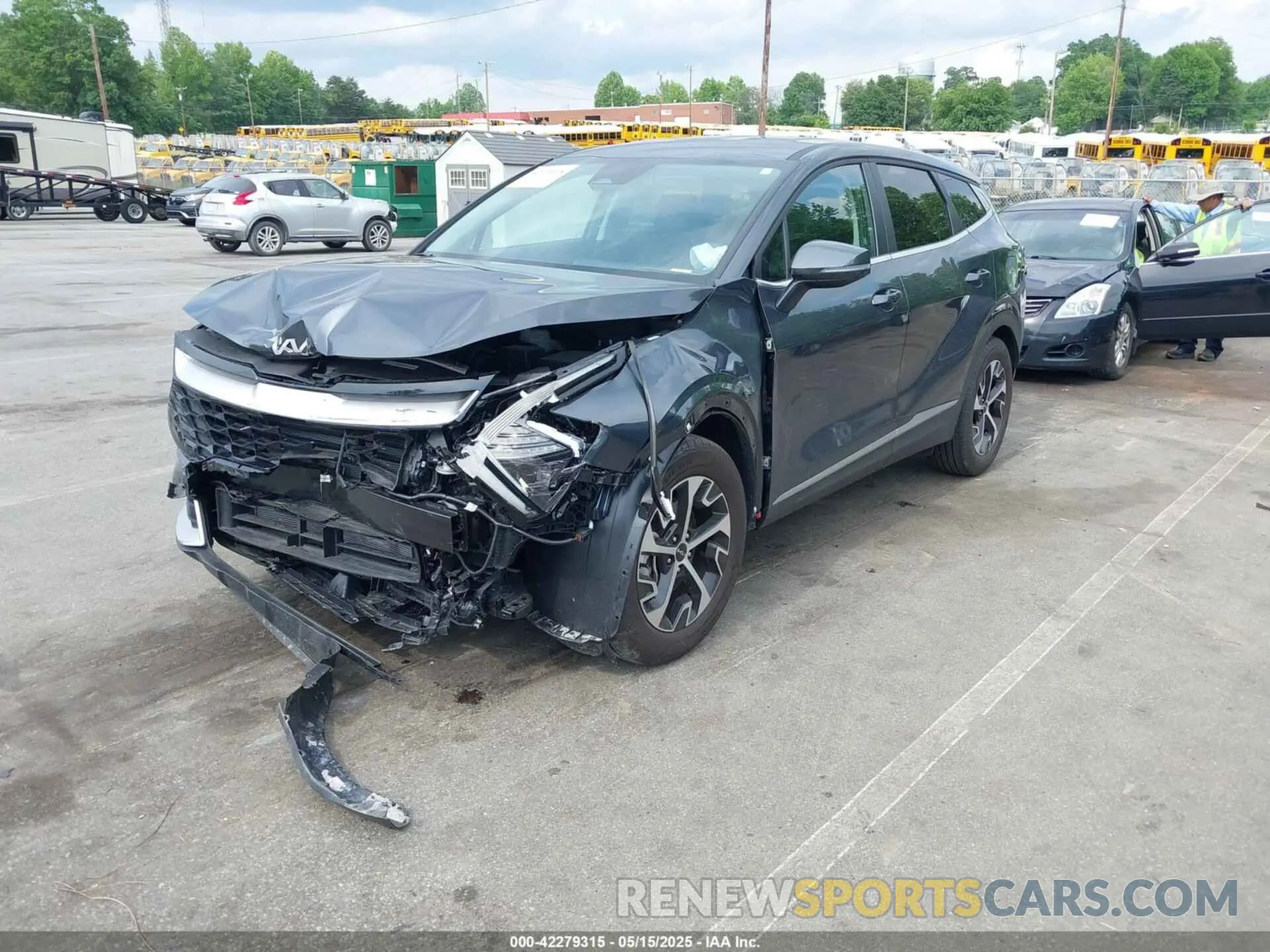 2 Фотография поврежденного автомобиля KNDPV3DF4R7293860 KIA SPORTAGE 2024