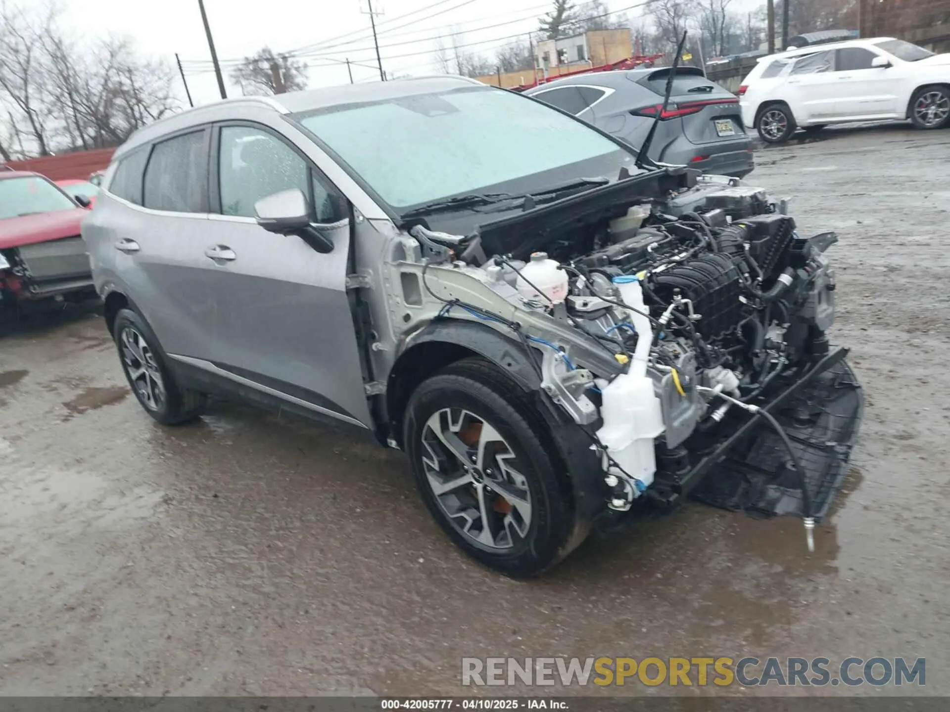 1 Photograph of a damaged car KNDPVCDF8R7268086 KIA SPORTAGE 2024