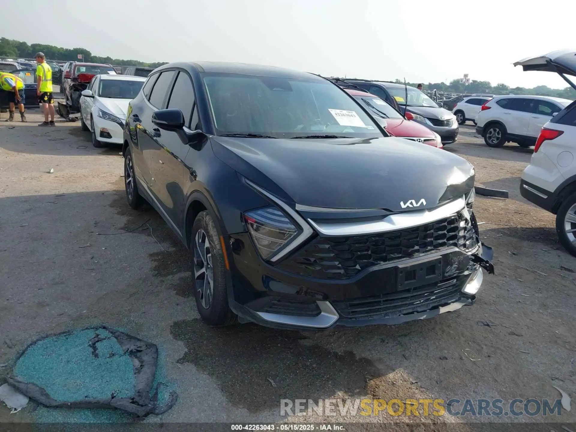 1 Фотография поврежденного автомобиля 5XYK33DF3SG244075 KIA SPORTAGE 2025