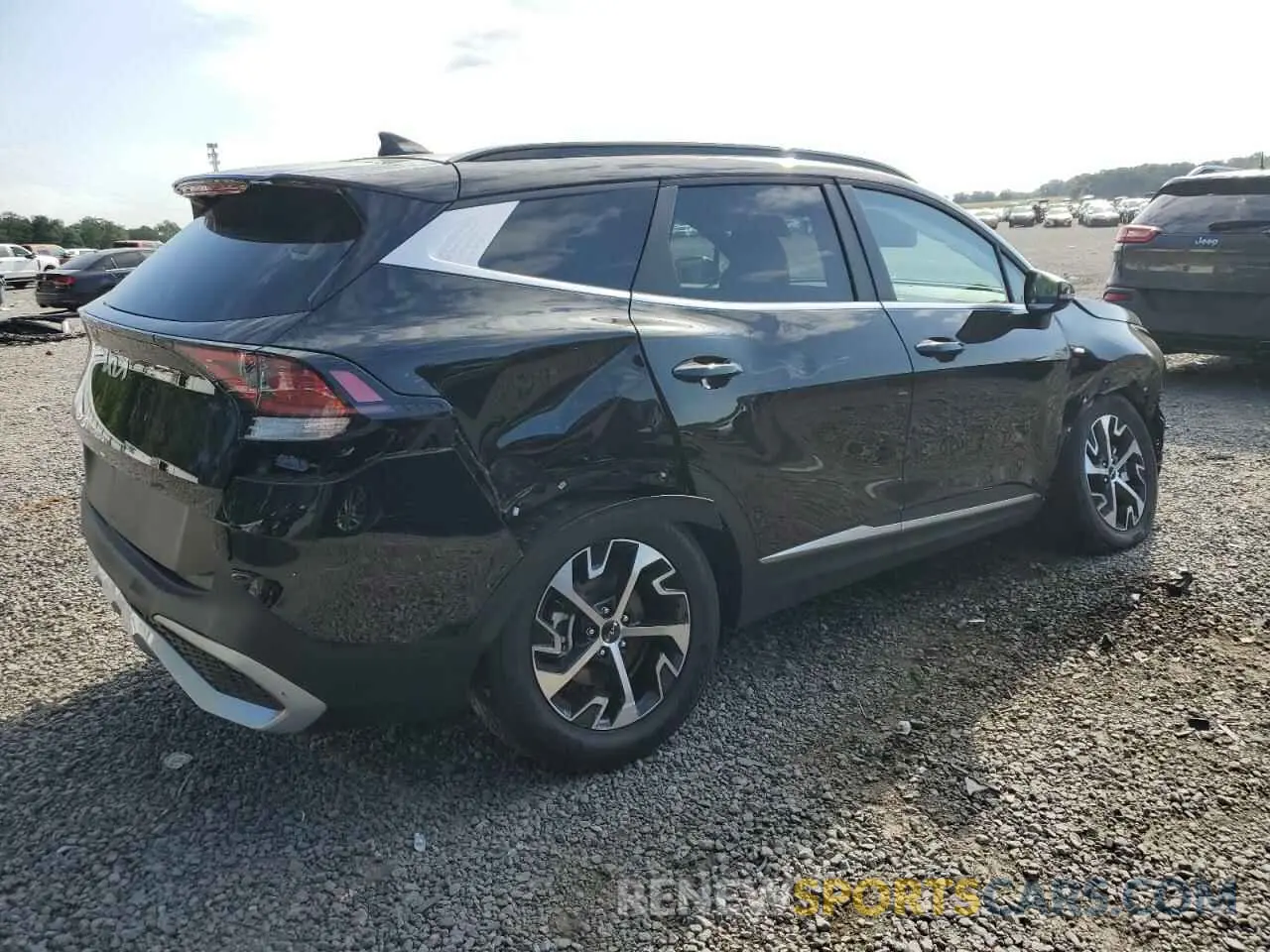 3 Photograph of a damaged car 5XYK33DF9SG280756 KIA SPORTAGE 2025