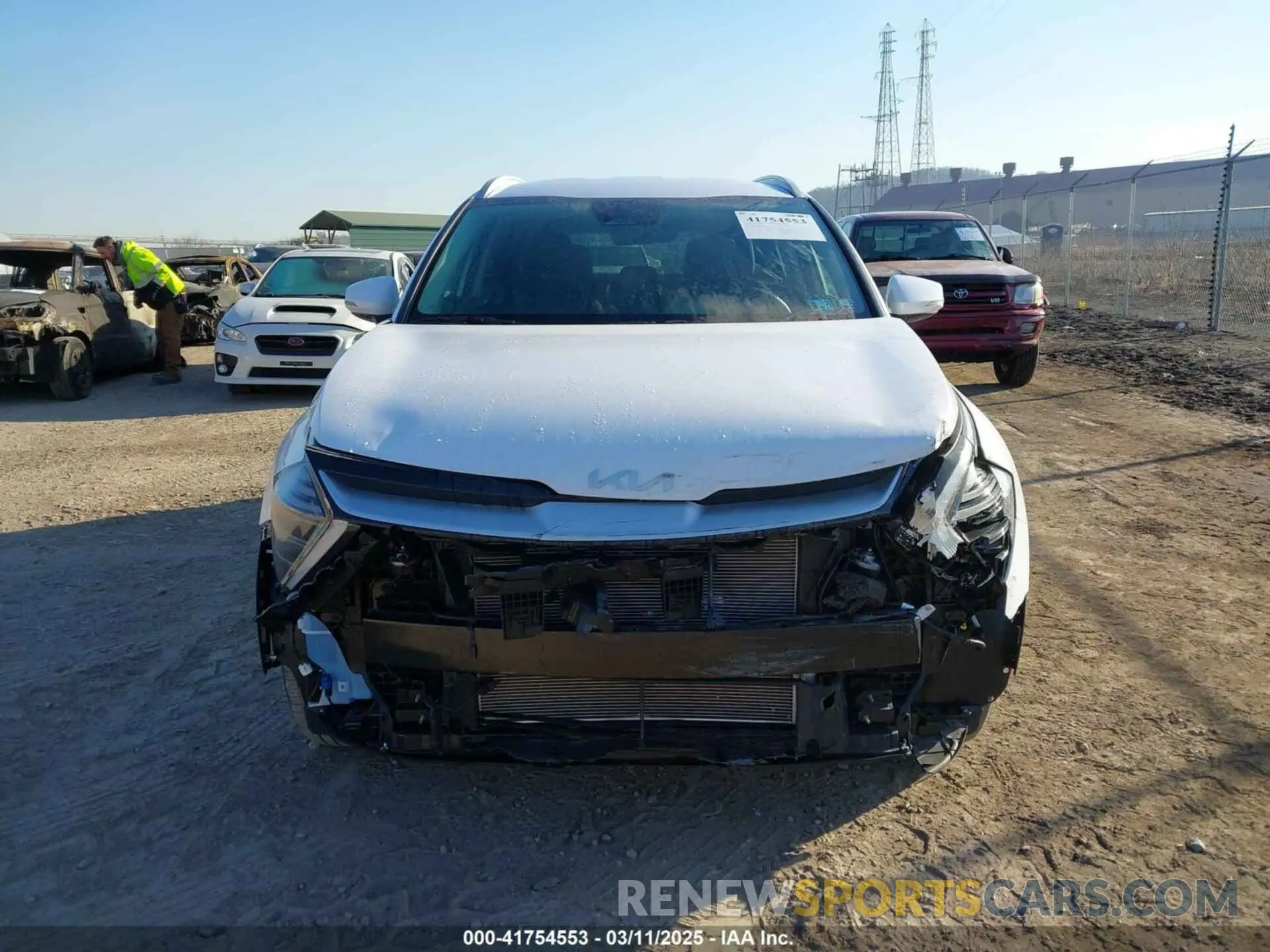 12 Photograph of a damaged car 5XYK3CDF4SG246952 KIA SPORTAGE 2025