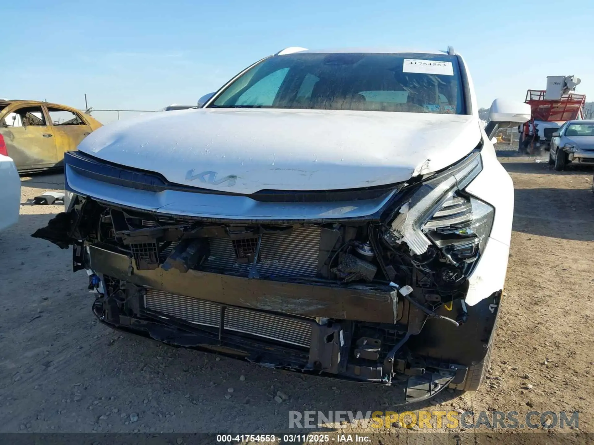 6 Photograph of a damaged car 5XYK3CDF4SG246952 KIA SPORTAGE 2025
