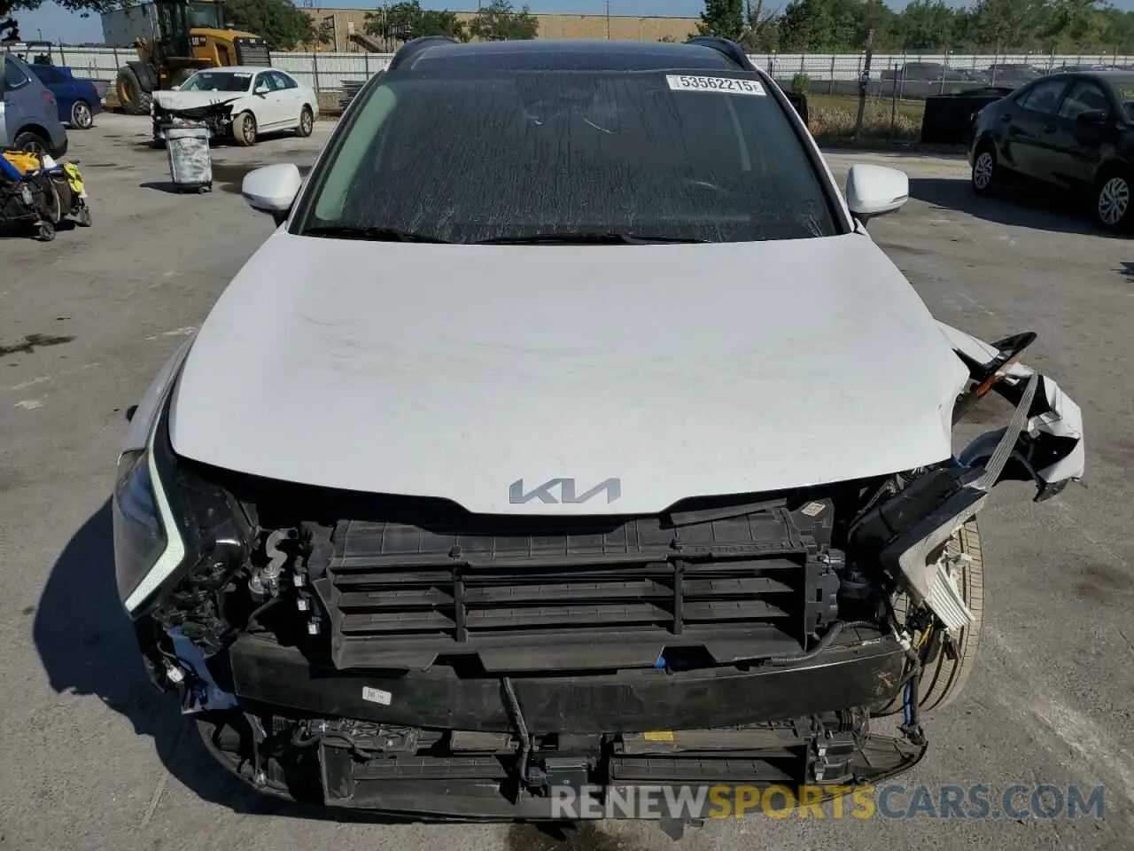 5 Photograph of a damaged car 5XYK53DF1SG271706 KIA SPORTAGE 2025