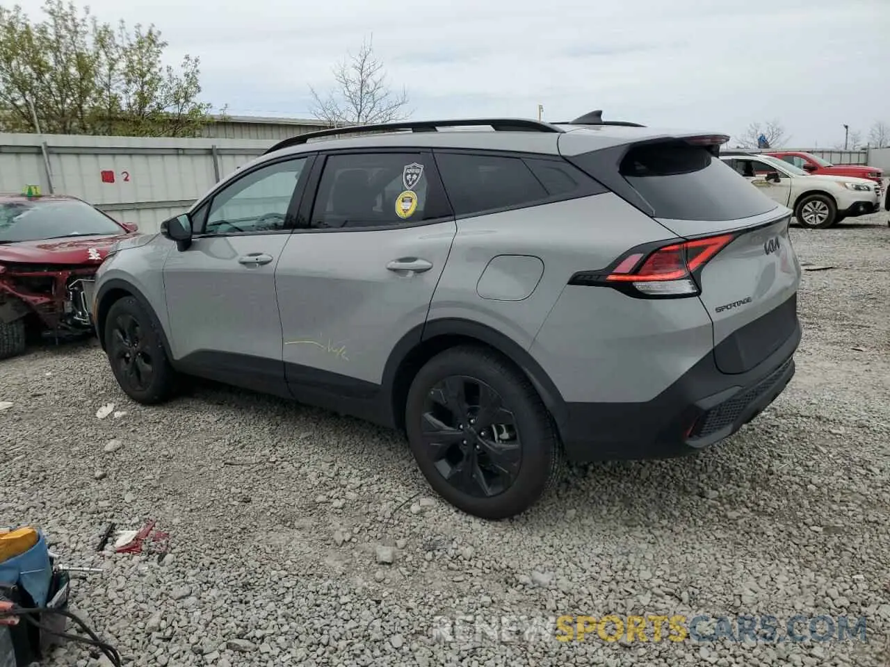 2 Фотография поврежденного автомобиля 5XYK6CDF9SG251944 KIA SPORTAGE 2025