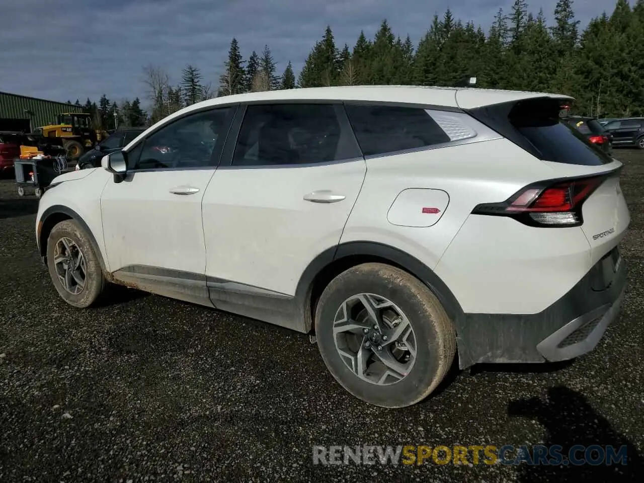 2 Фотография поврежденного автомобиля KNDPU3DF3S7350686 KIA SPORTAGE 2025