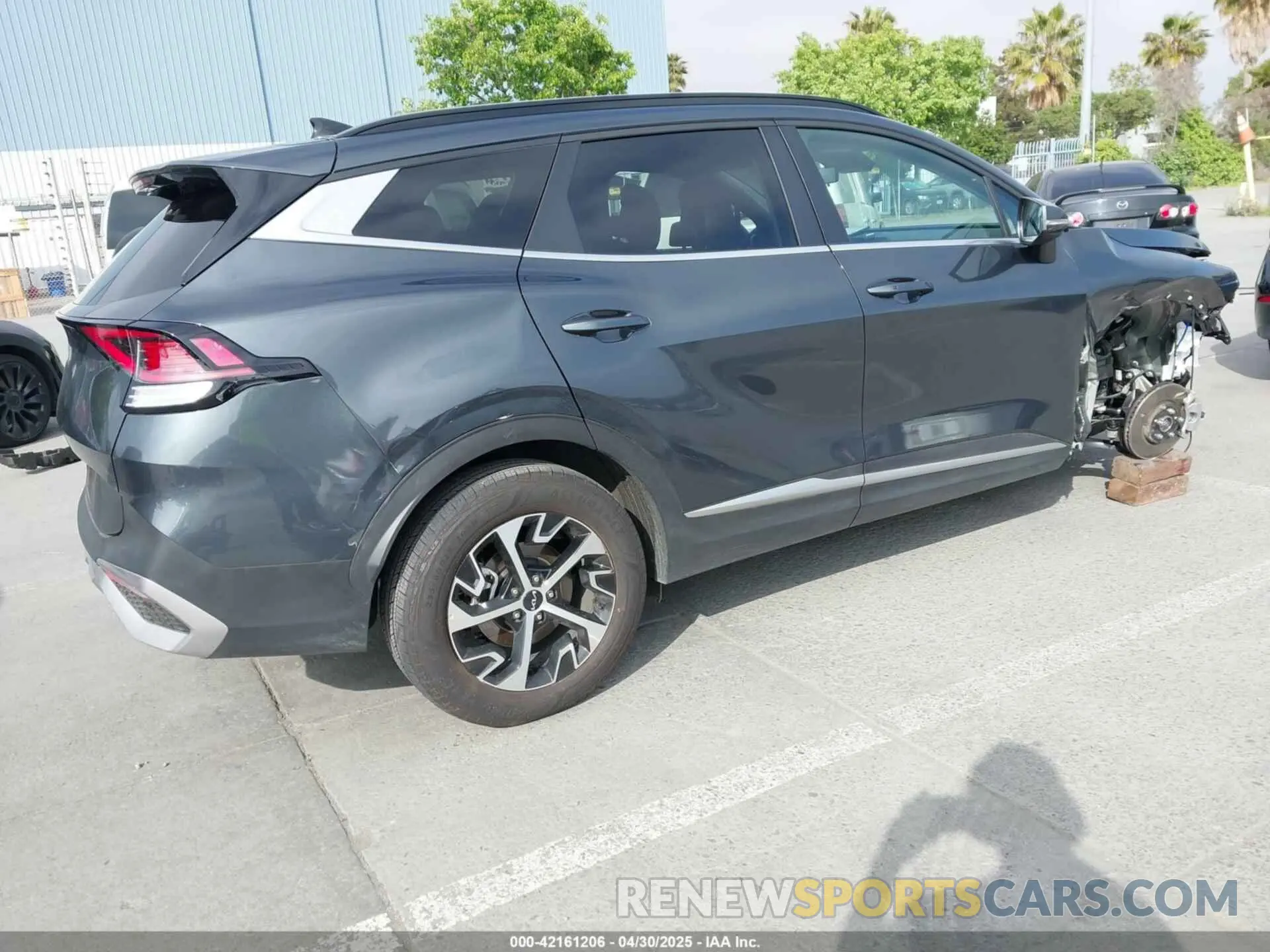 4 Фотография поврежденного автомобиля KNDPV3DF6S7334544 KIA SPORTAGE 2025