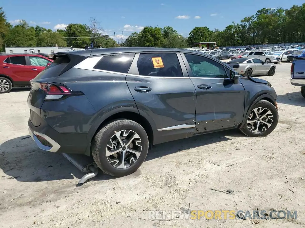 3 Фотография поврежденного автомобиля KNDPV3DF8S7345951 KIA SPORTAGE 2025