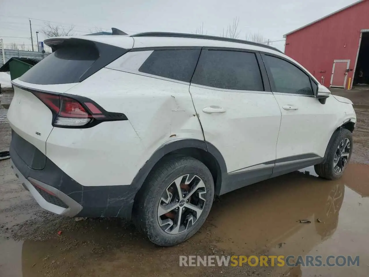 3 Photograph of a damaged car KNDPVCDF9S7367635 KIA SPORTAGE 2025