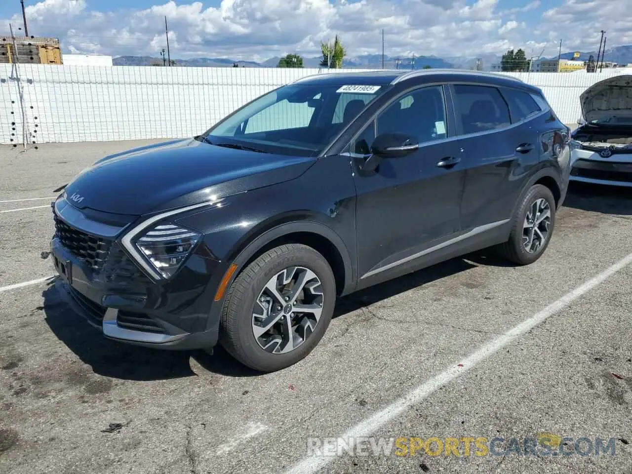1 Photograph of a damaged car KNDPVCDG8S7197101 KIA SPORTAGE 2025