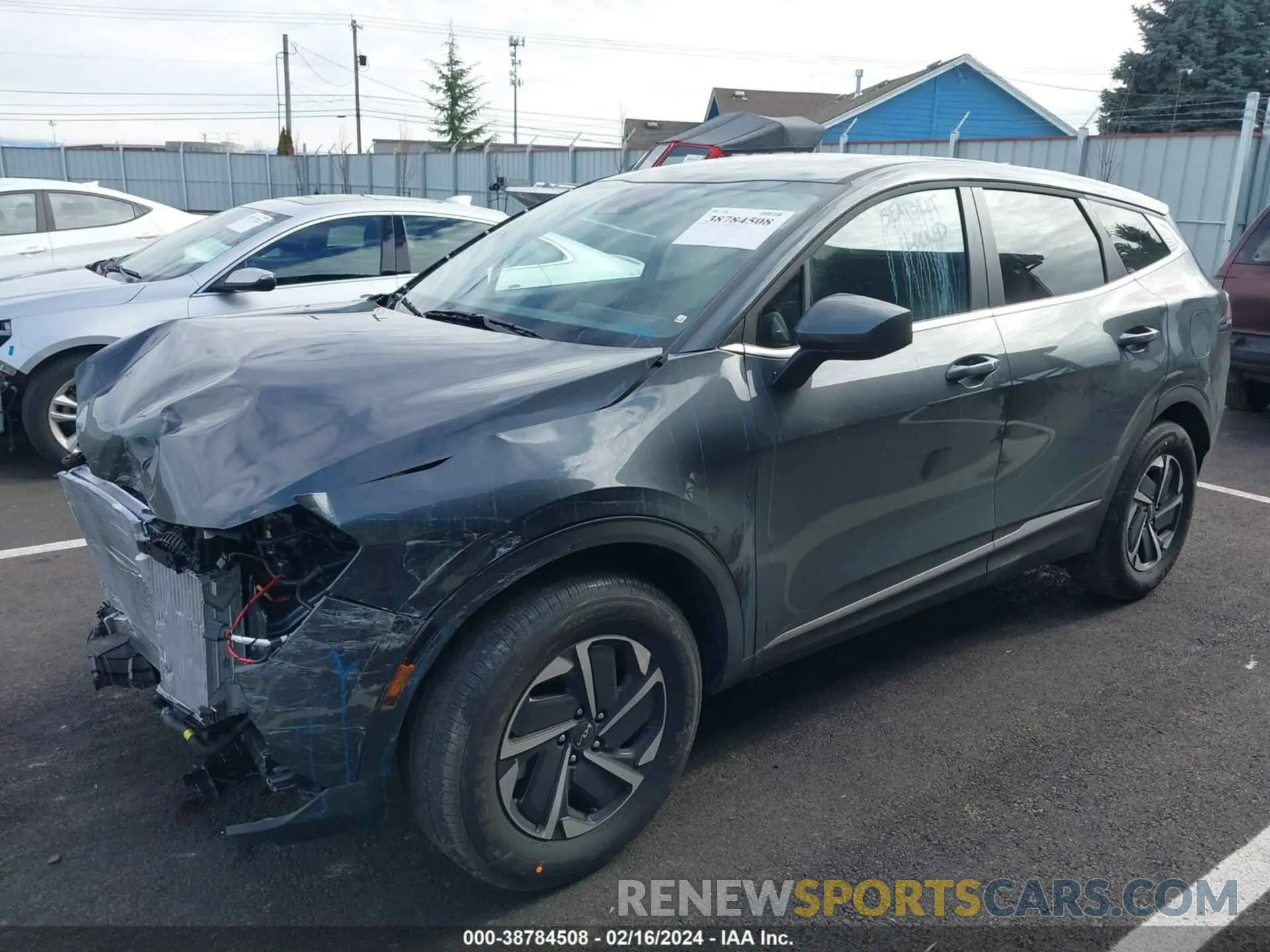 2 Фотография поврежденного автомобиля KNDPUCAG1P7113974 KIA SPORTAGE HYBRID 2023