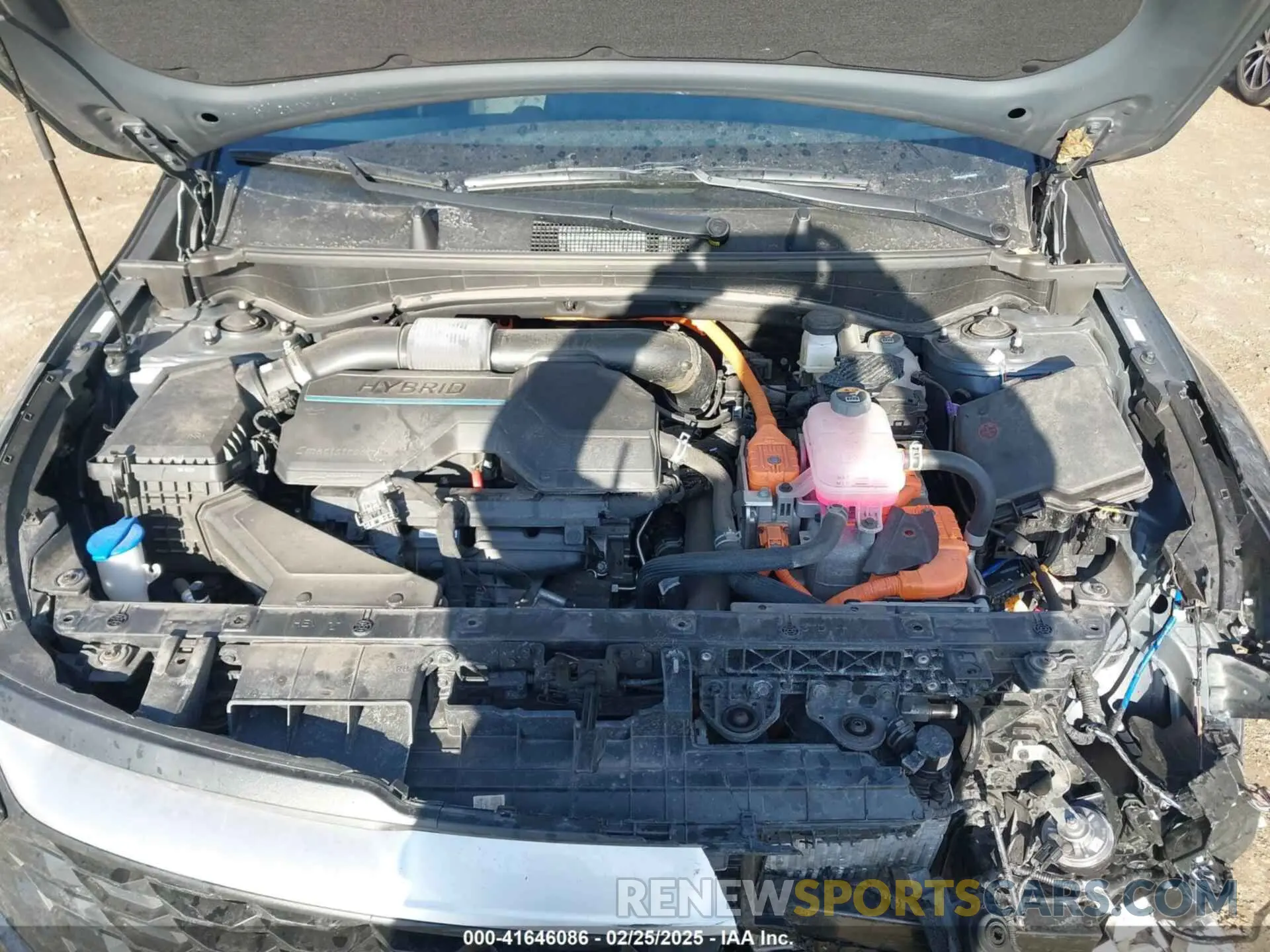10 Фотография поврежденного автомобиля KNDPUCAG4P7039689 KIA SPORTAGE HYBRID 2023