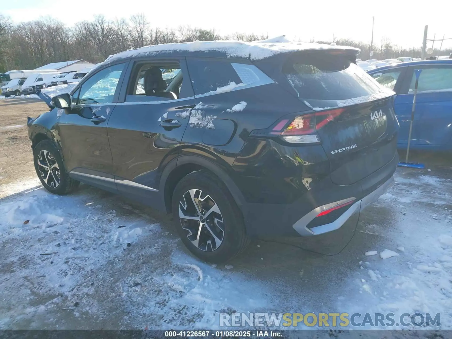 3 Фотография поврежденного автомобиля KNDPVCAG7P7025489 KIA SPORTAGE HYBRID 2023