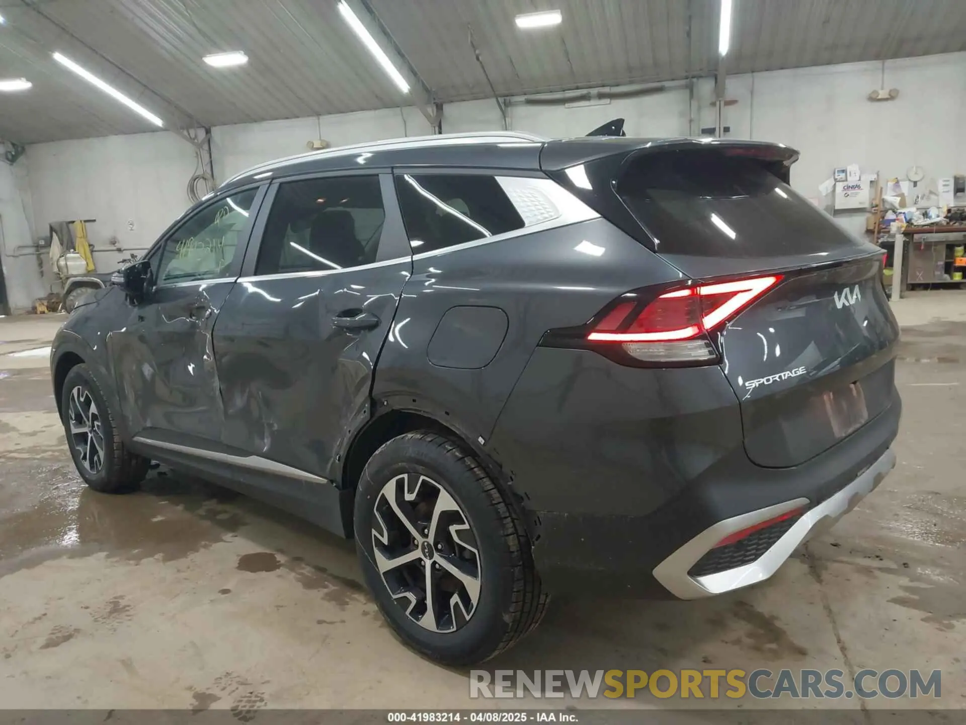 3 Фотография поврежденного автомобиля KNDPVCAG7P7069833 KIA SPORTAGE HYBRID 2023