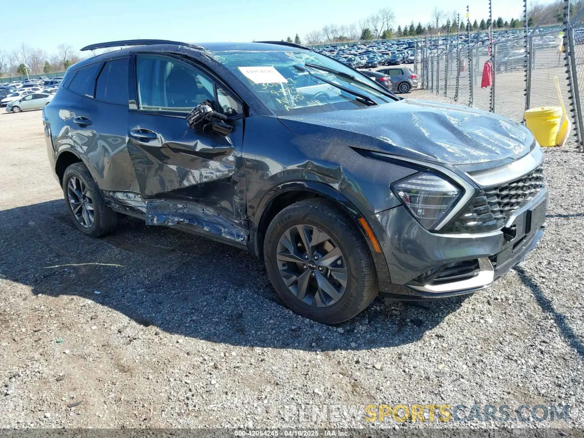 1 Photograph of a damaged car KNDPXCAG0P7060255 KIA SPORTAGE HYBRID 2023