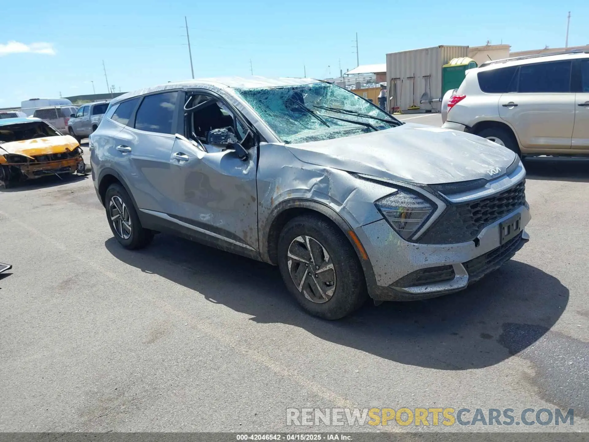 1 Photograph of a damaged car KNDPU3DG0R7173582 KIA SPORTAGE HYBRID 2024