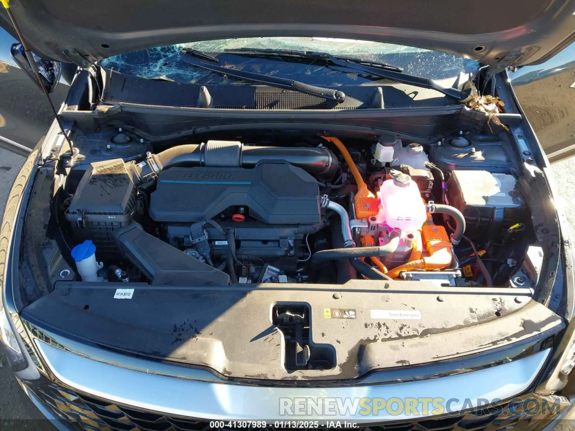 10 Photograph of a damaged car KNDPVCDG9R7173657 KIA SPORTAGE HYBRID 2024