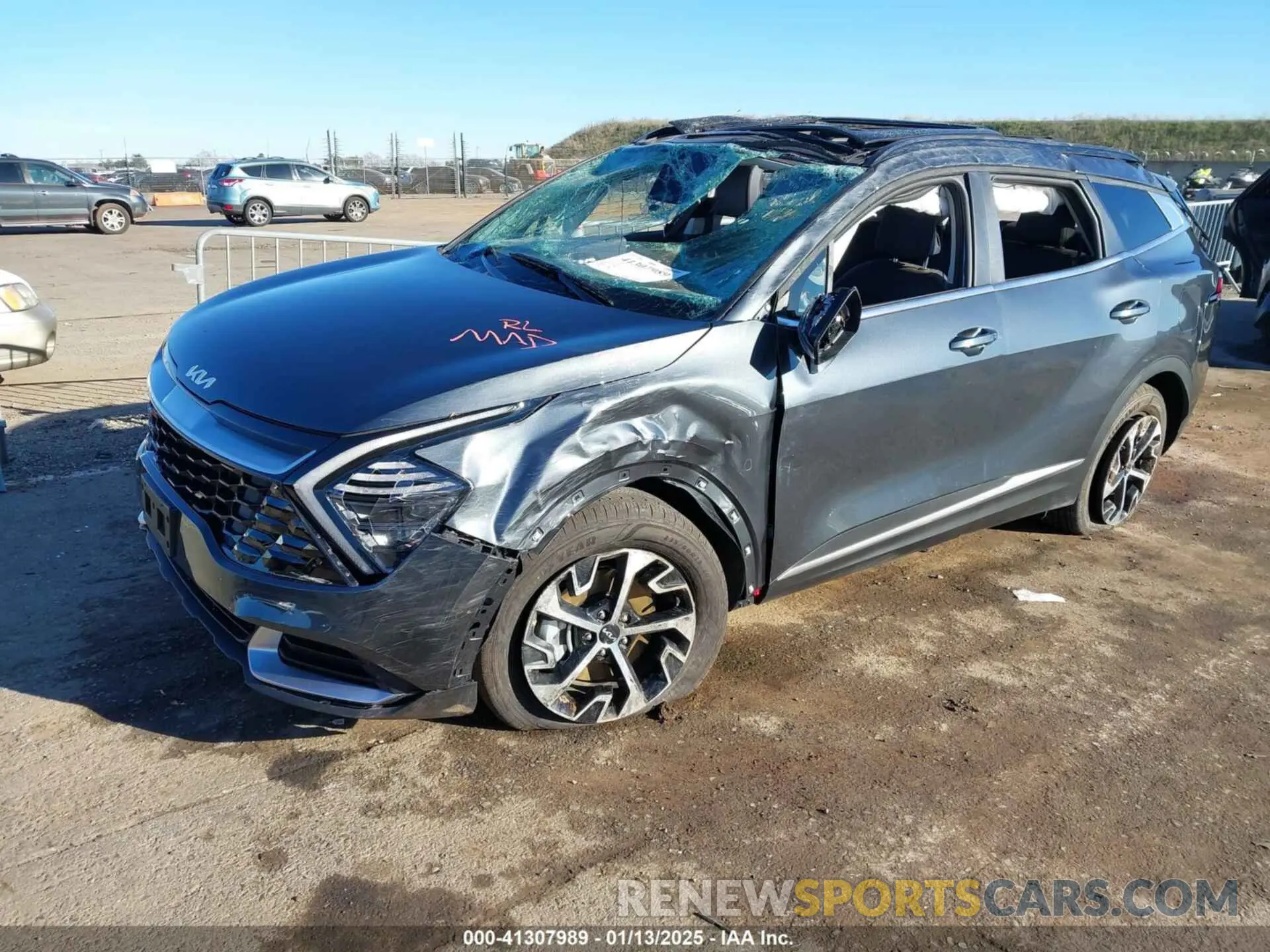 2 Photograph of a damaged car KNDPVCDG9R7173657 KIA SPORTAGE HYBRID 2024