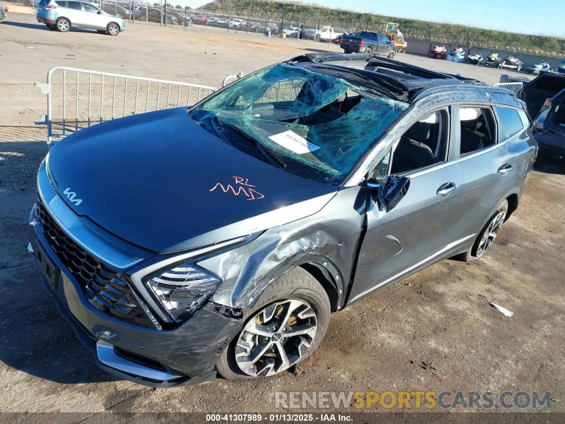 6 Photograph of a damaged car KNDPVCDG9R7173657 KIA SPORTAGE HYBRID 2024