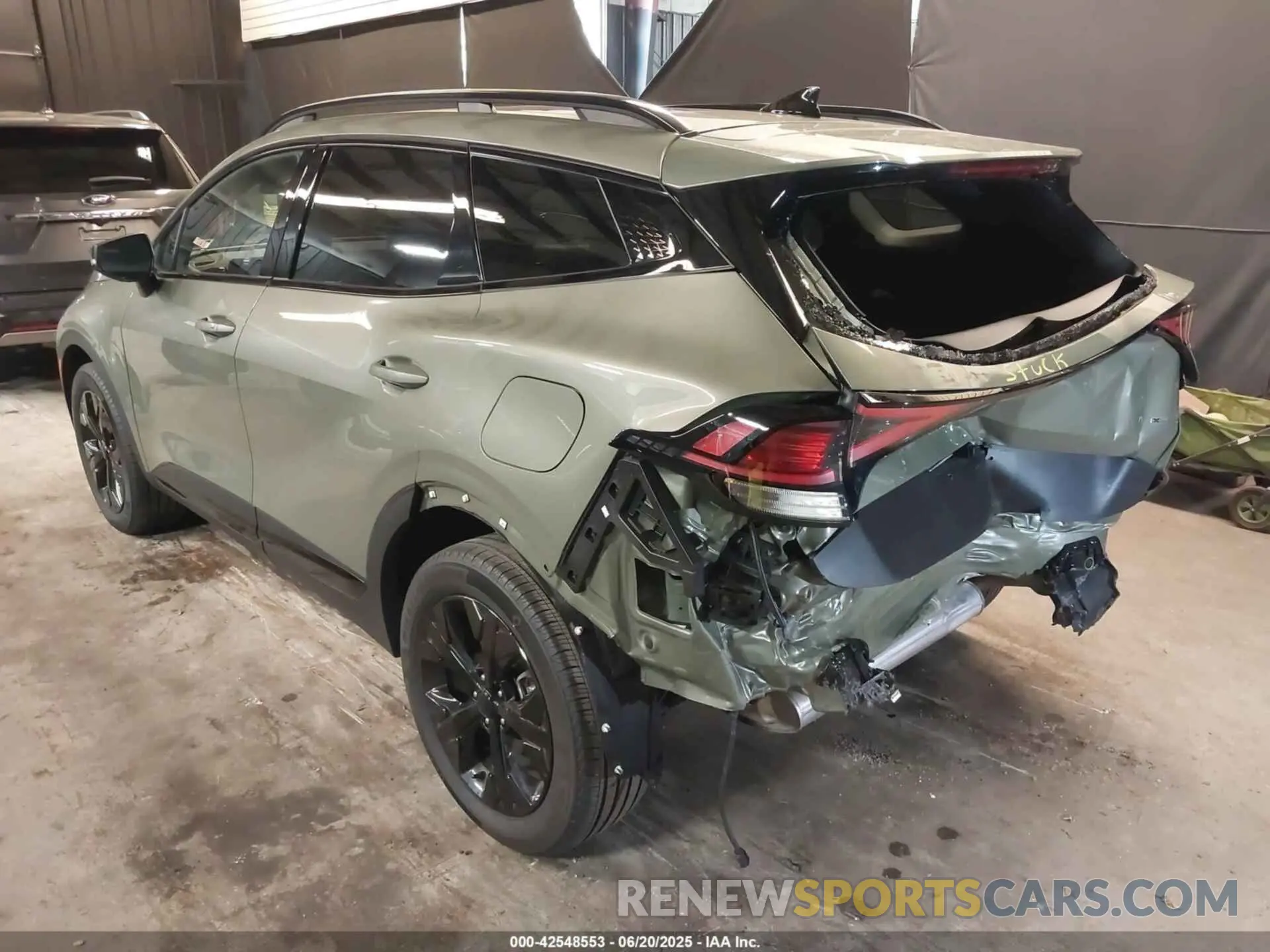 3 Фотография поврежденного автомобиля KNDPYDDH2S7187251 KIA SPORTAGE PLUG-IN HYBRID 2025